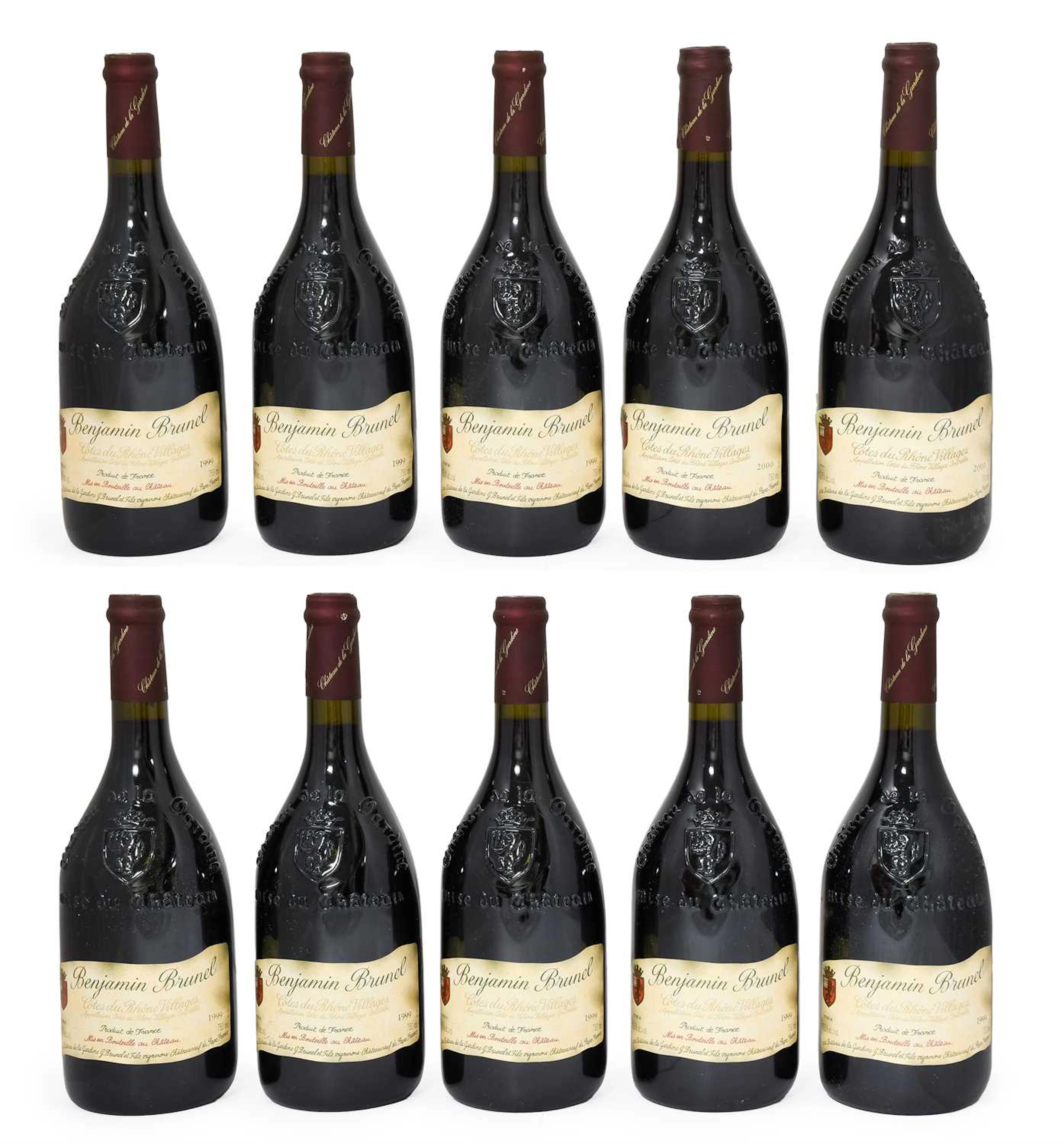 Château De La Gardine "Benjamin Brunel" 1999 Côtes du Rhone Villages