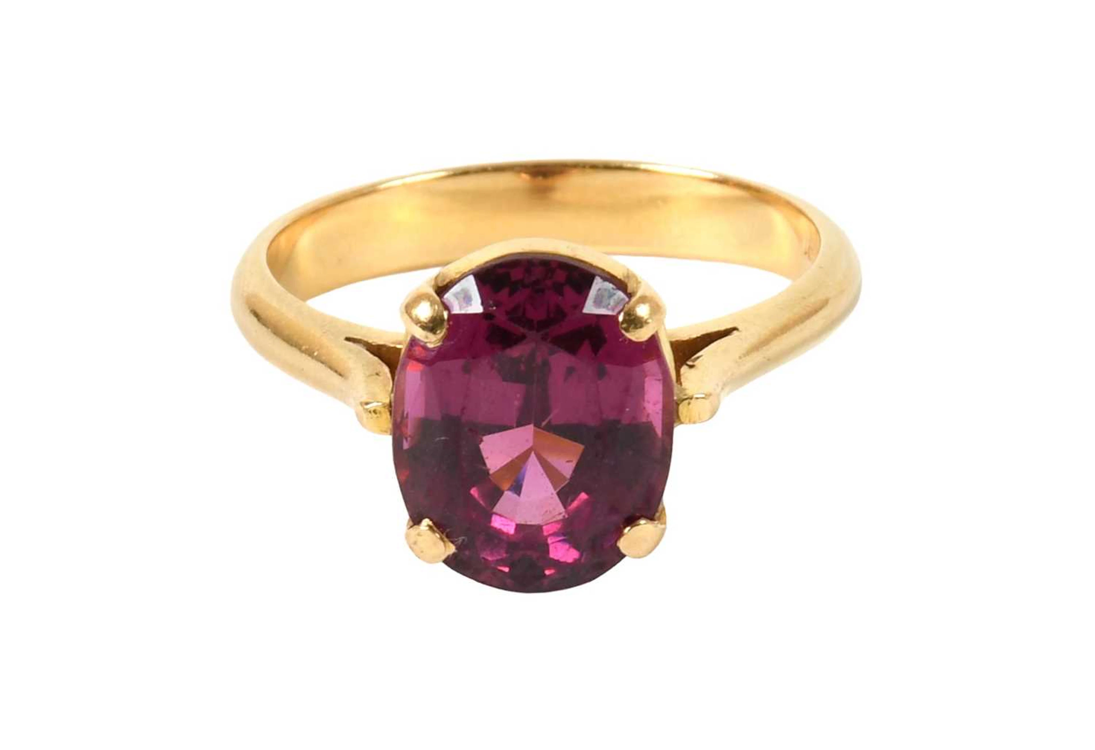 A Garnet Ring