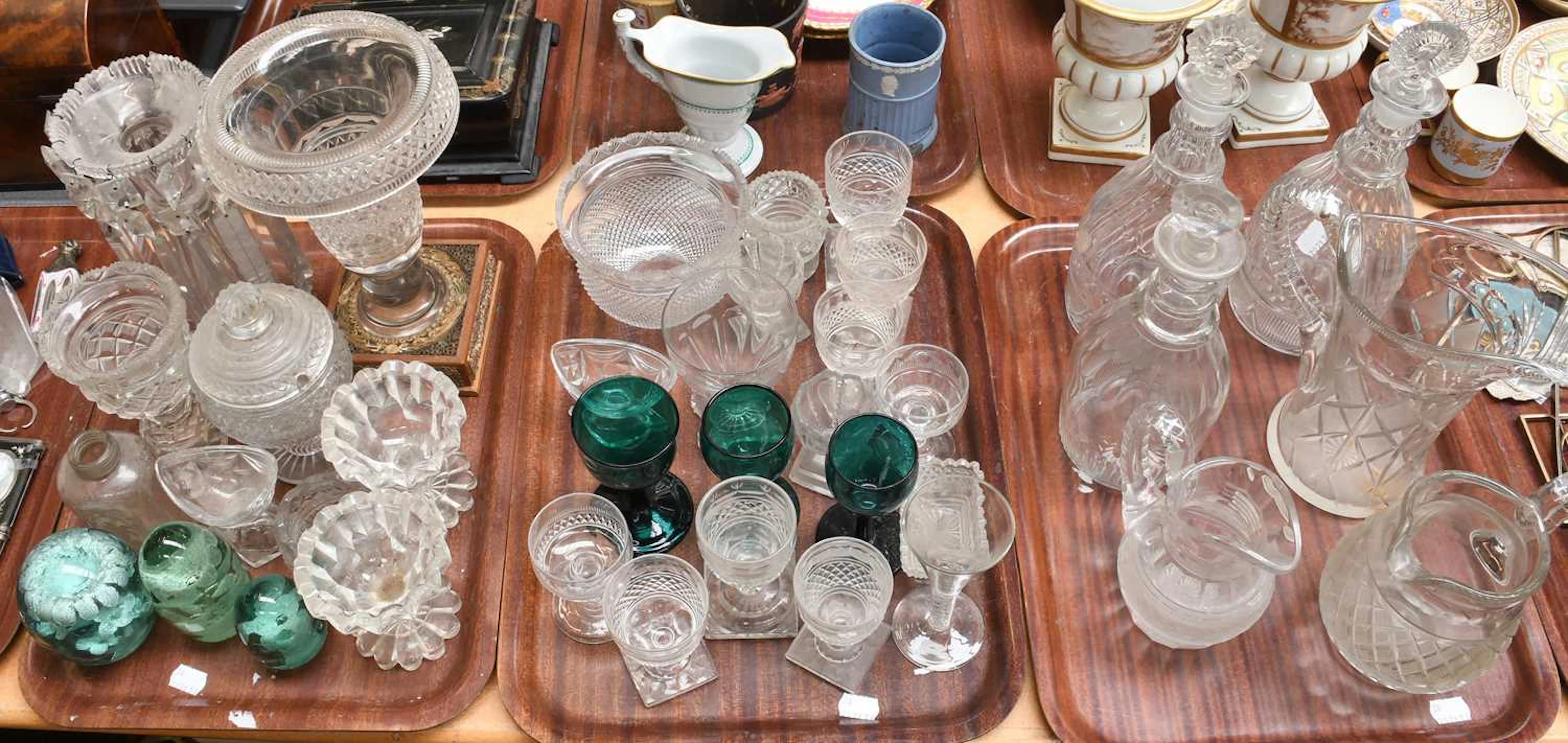 A Collection of British and Anglo-Irish Cut Glass, early 19th century