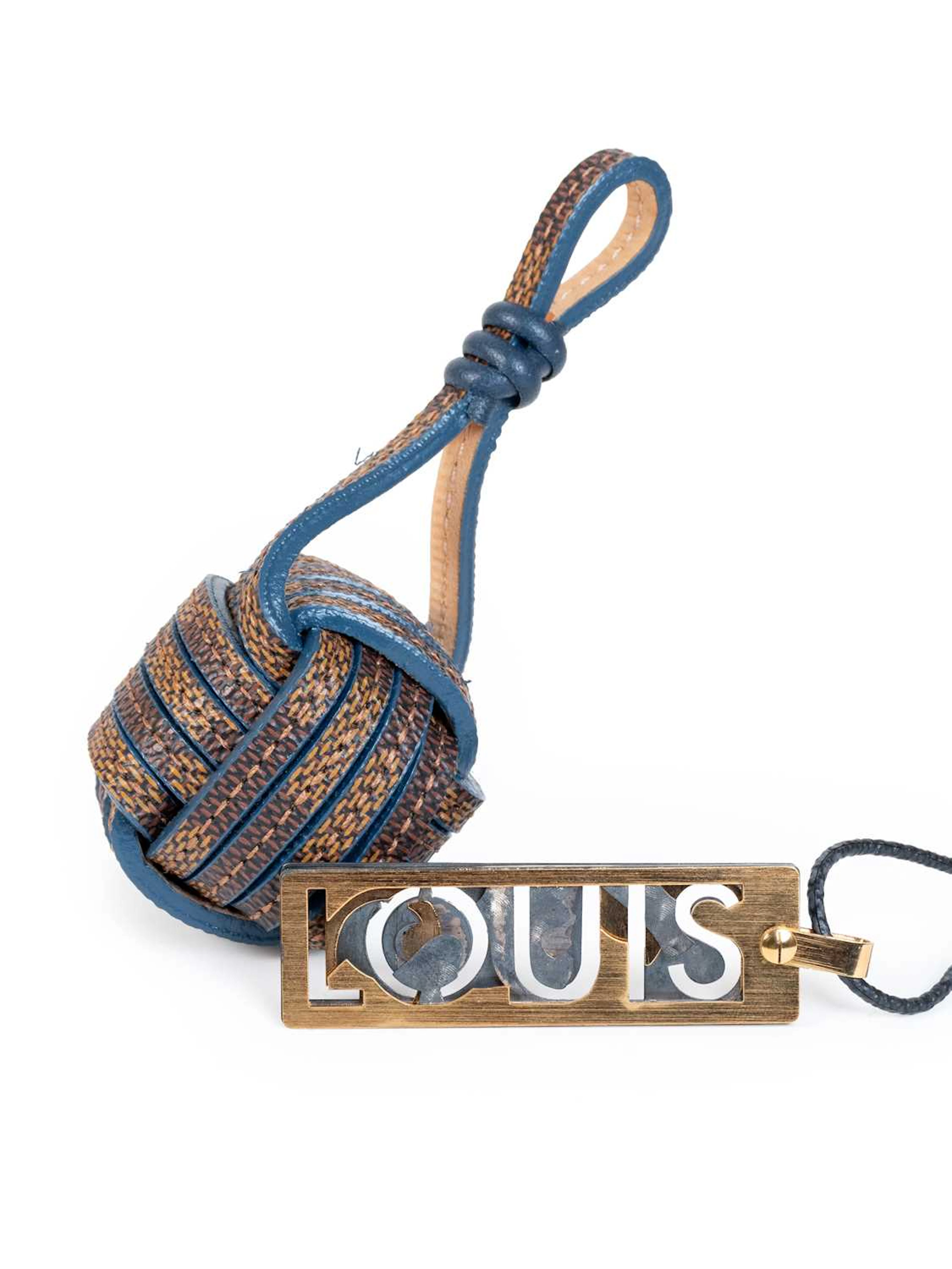 Louis Vuitton Necklace, Winter 2008, Louis Vuitton Damier Ebene Knot