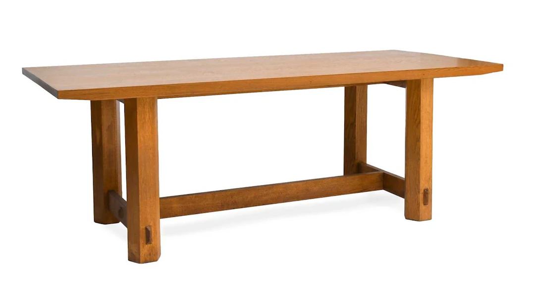 An Oak Dining Table, by Robert Wilson, 2001