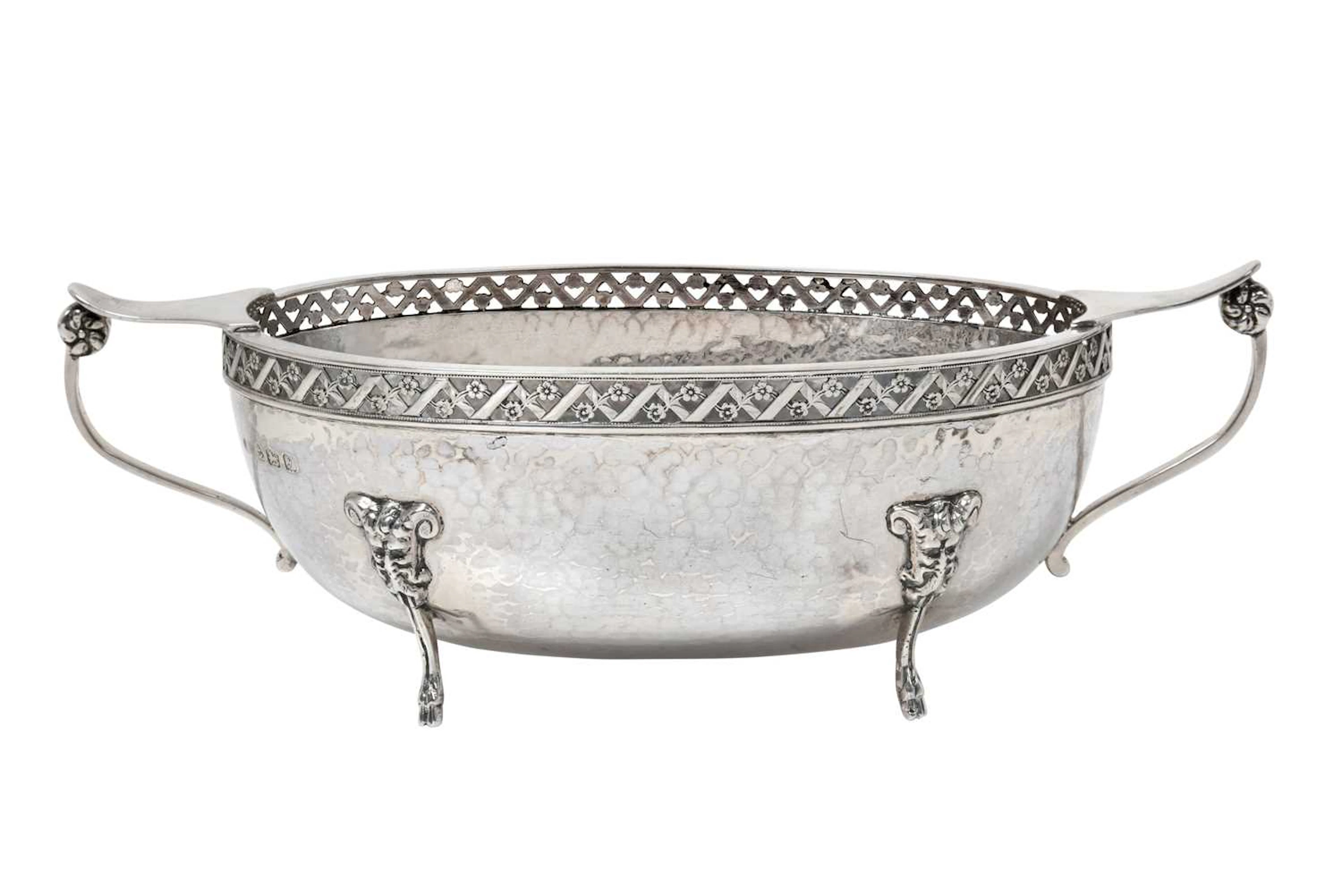 A George V Silver Bowl by A. E. Jones, Birmingham, 1923, by A. E.
