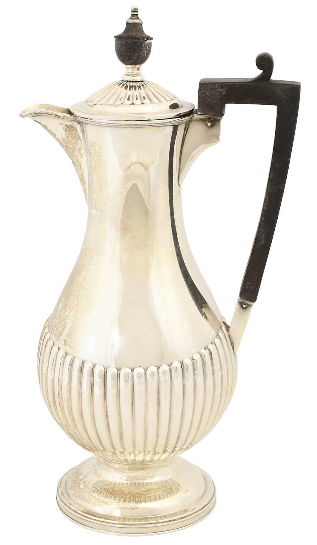 A George V Silver Hot-Water Jug, by Goldsmiths and Silversmiths Co.