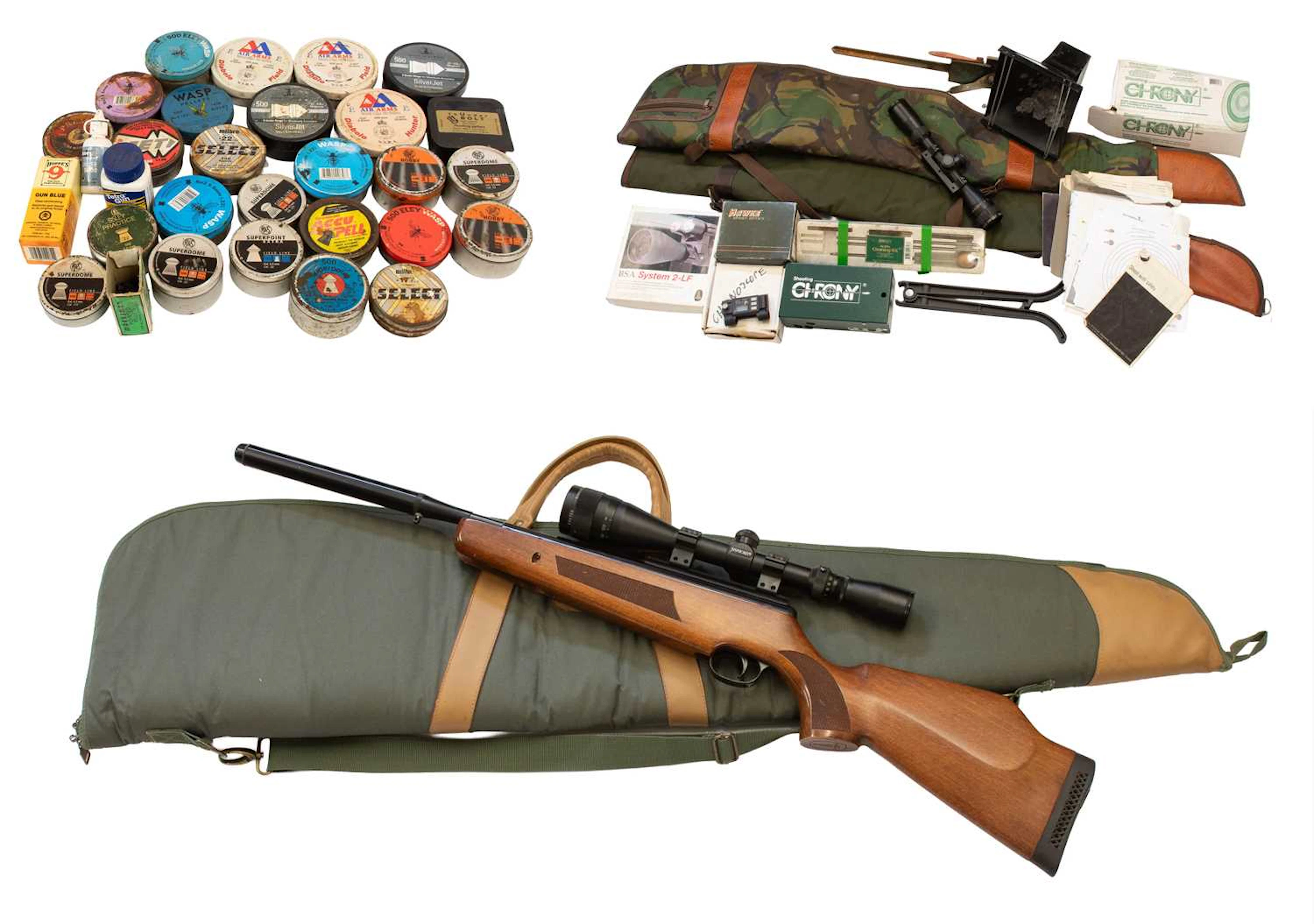 PURCHASER MUST BE 18 YEARS OF AGE OR OVER, A BSA Lightning XL .22