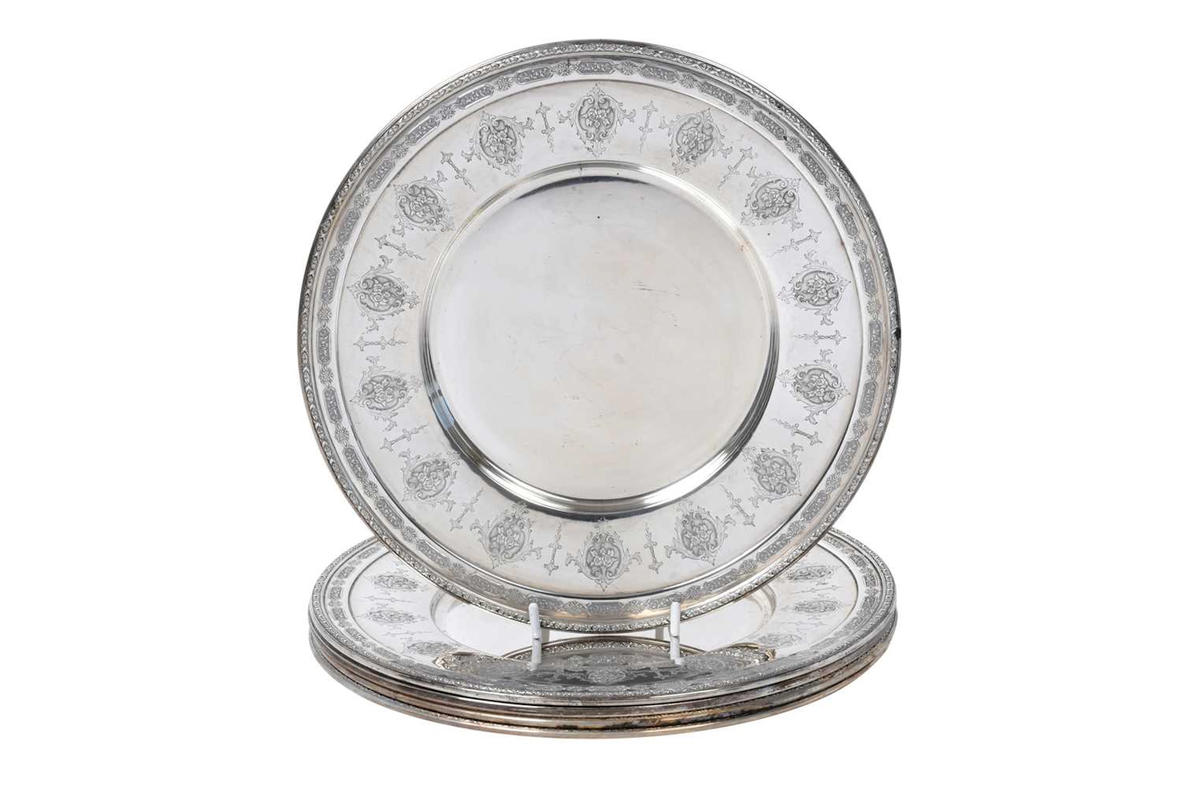 A Set of Five American Silver Dishes by Towle Silversmiths, Newburyport