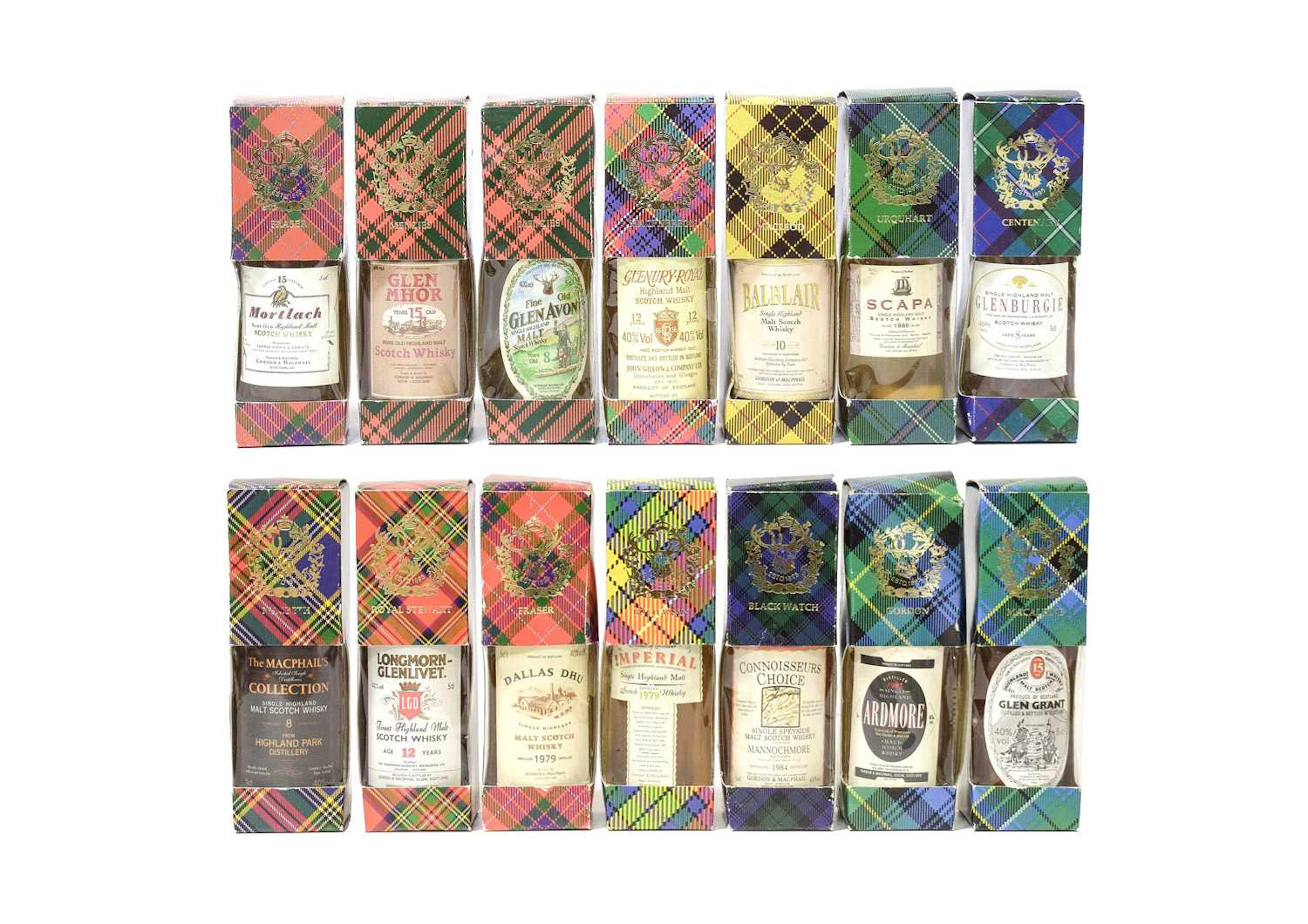 Gordon & Macphail Whisky Miniatures: