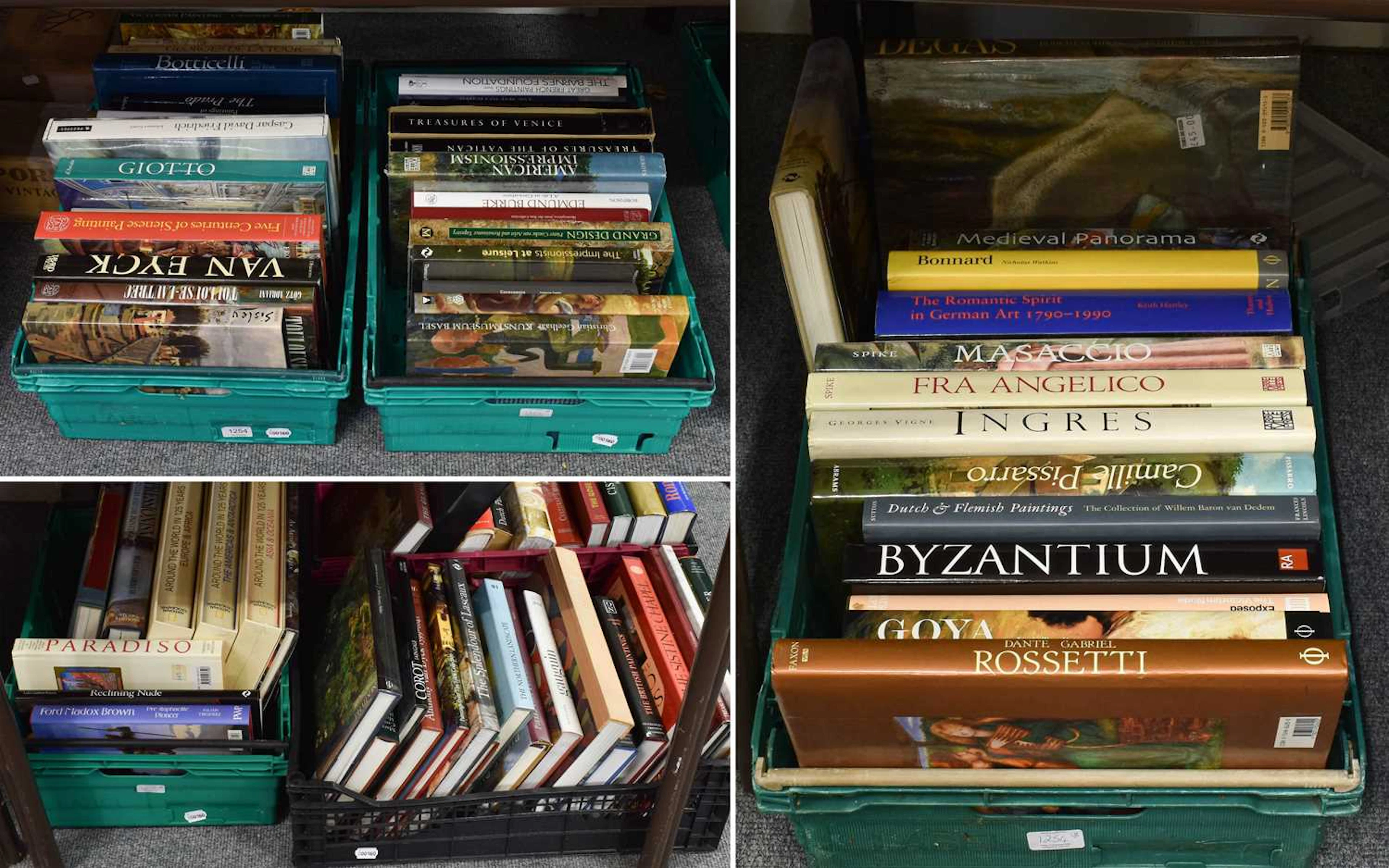 Collection of Art Reference Books