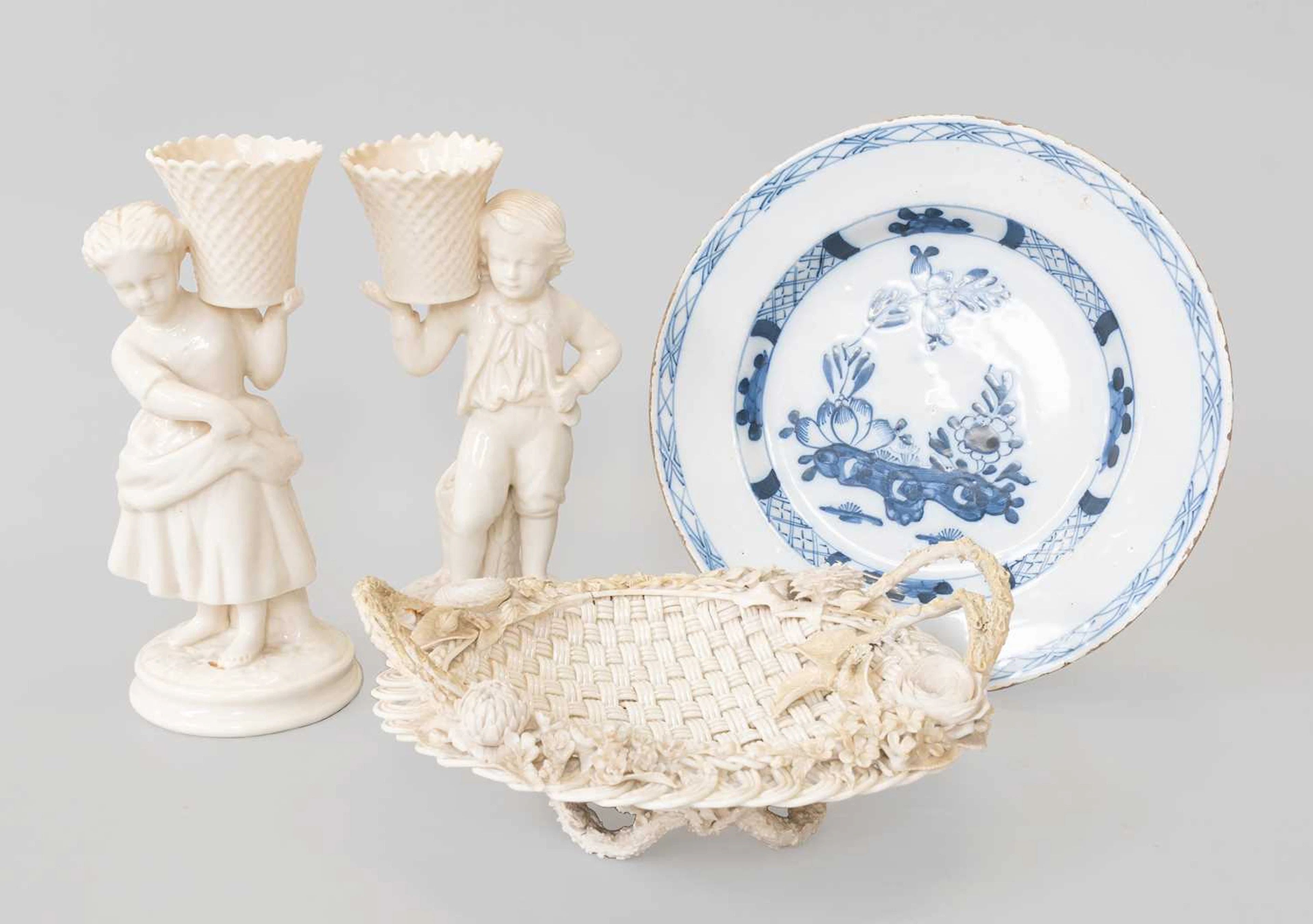 An 18th Century English Delft Plate