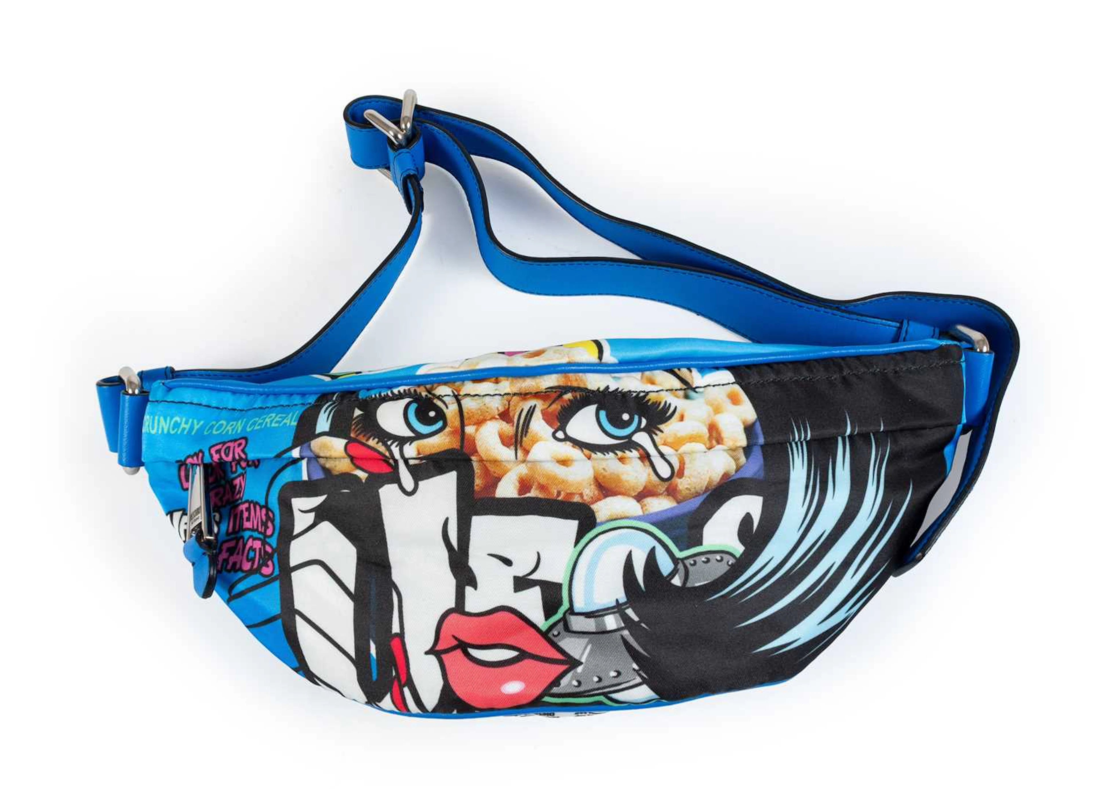 Moschino x Ben Frost "Moschino Eyes" Belt Bag, Fall/Winter 2018