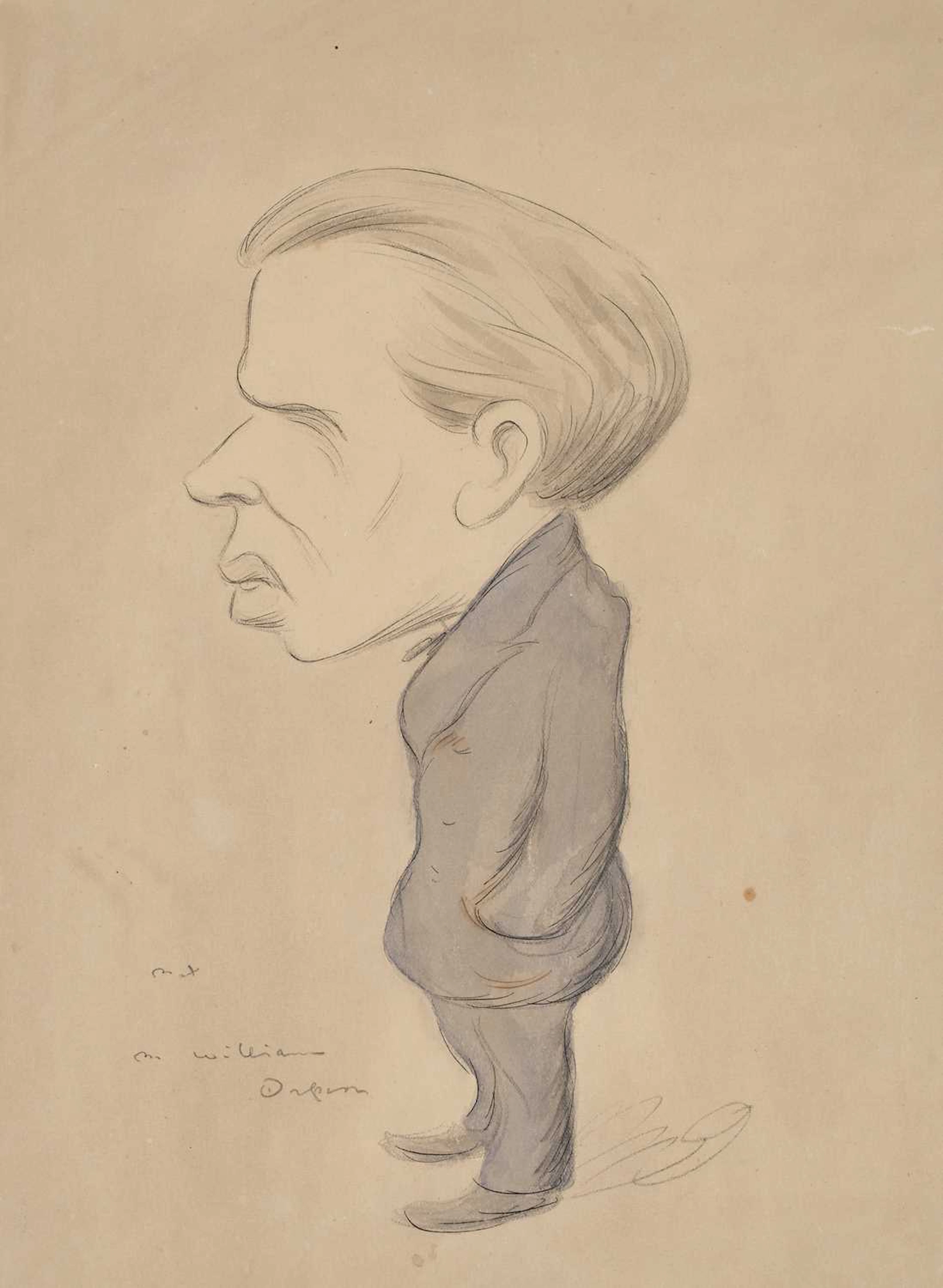 Sir Max Beerbohm NEAC, NPS (1872-1956)