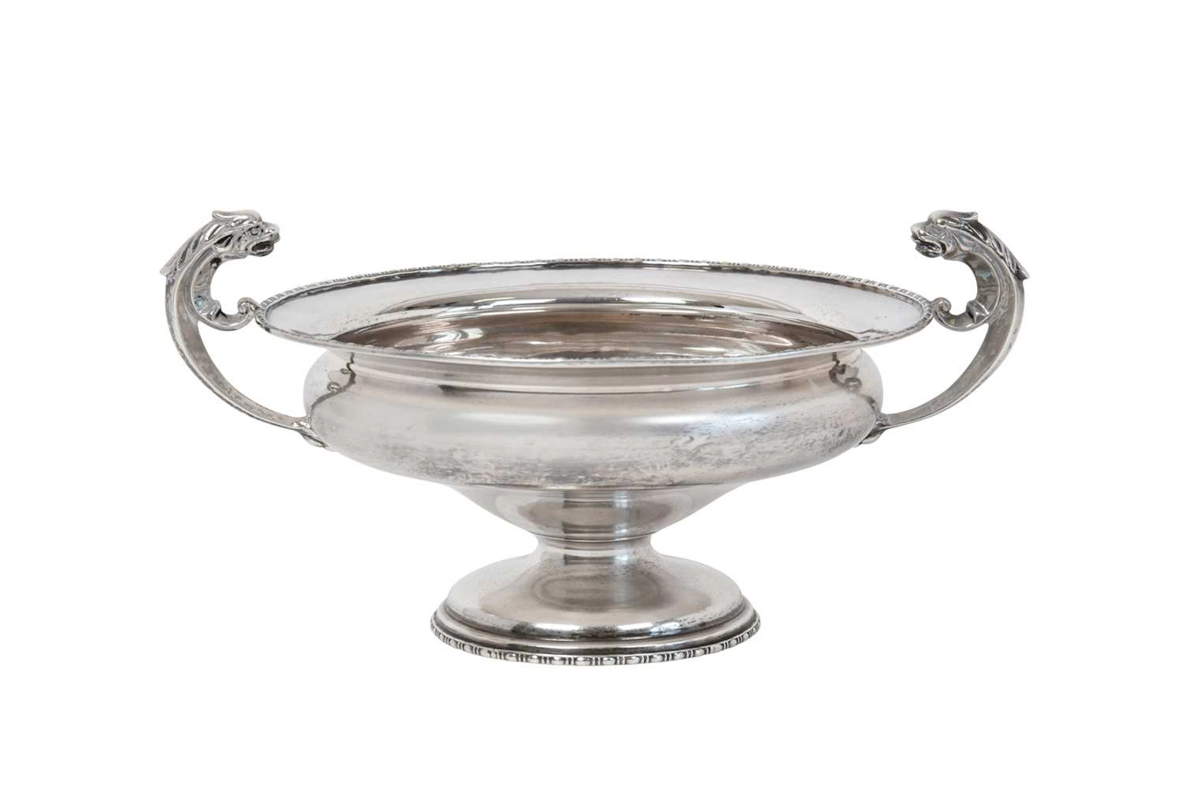 A George V Silver Bowl by Herbert Edward Barker and Frank Ernest Barker