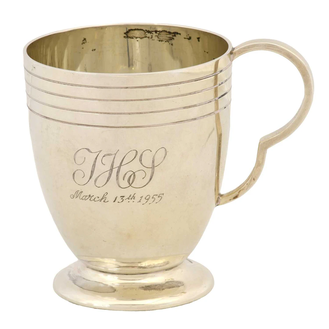 An Elizabeth II Silver Christening-Mug, by Edward Barnard and Sons
