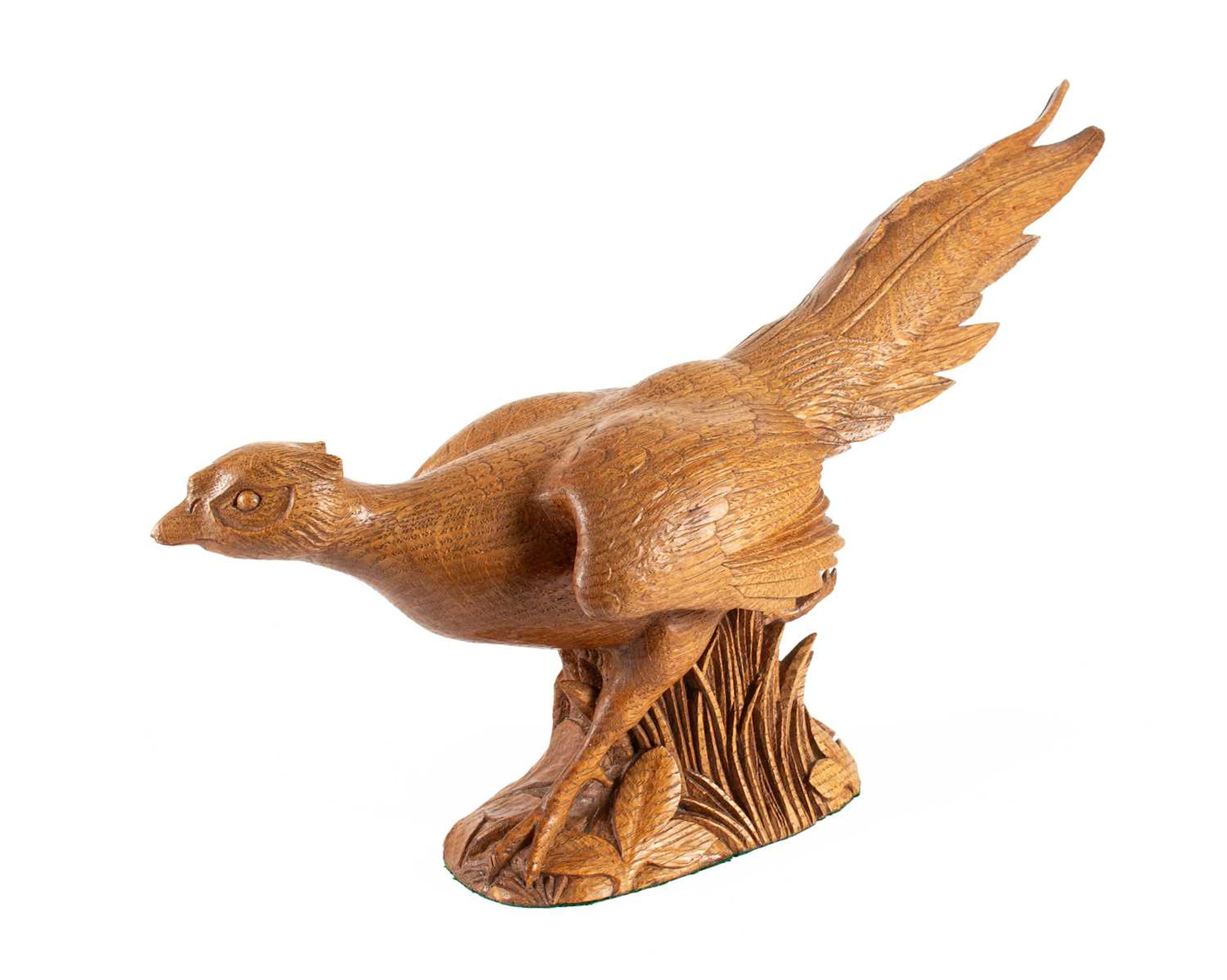 Workshop of Robert Mouseman Thompson (Kilburn): An English Oak Pheasant