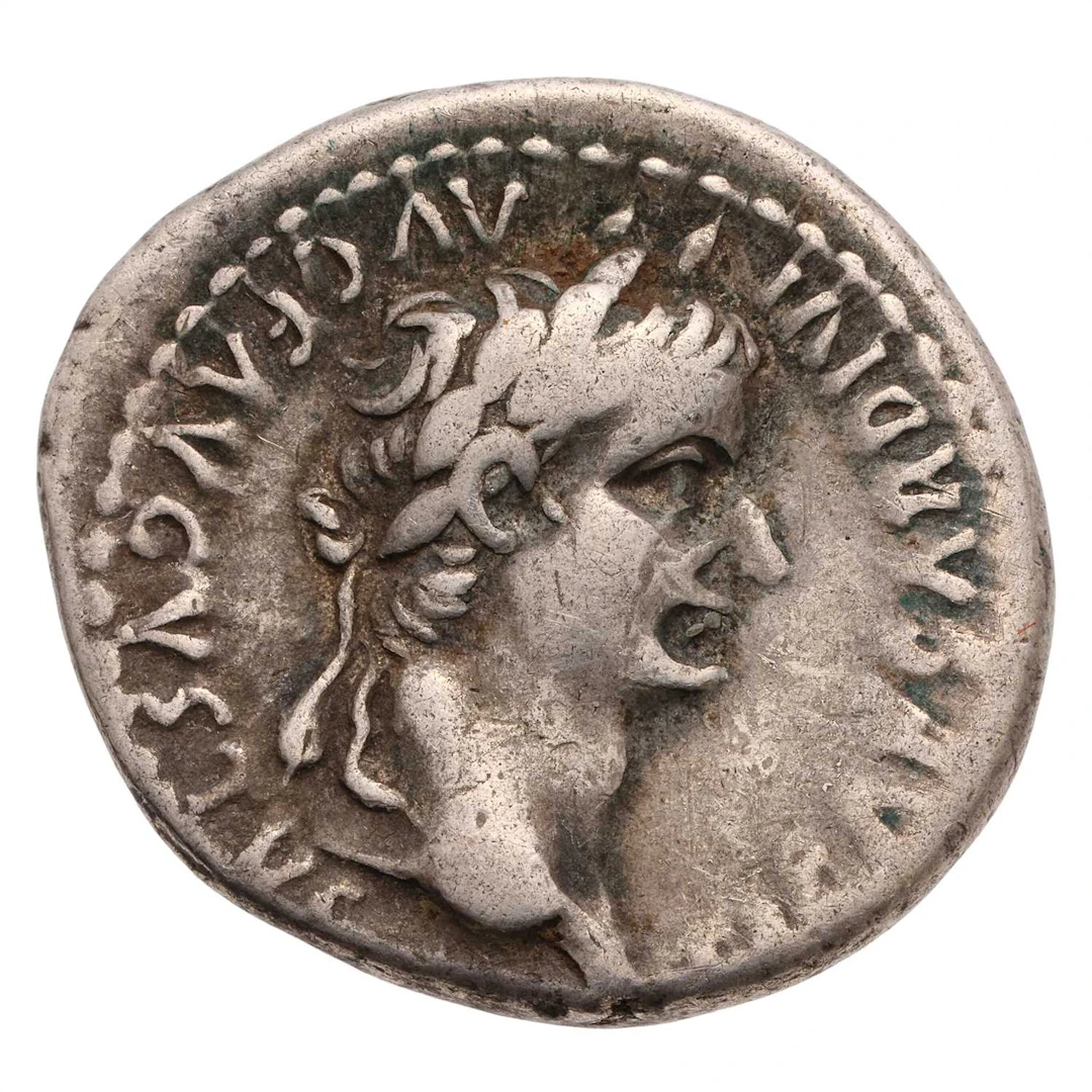Roman Imperial, Tiberius Denarius