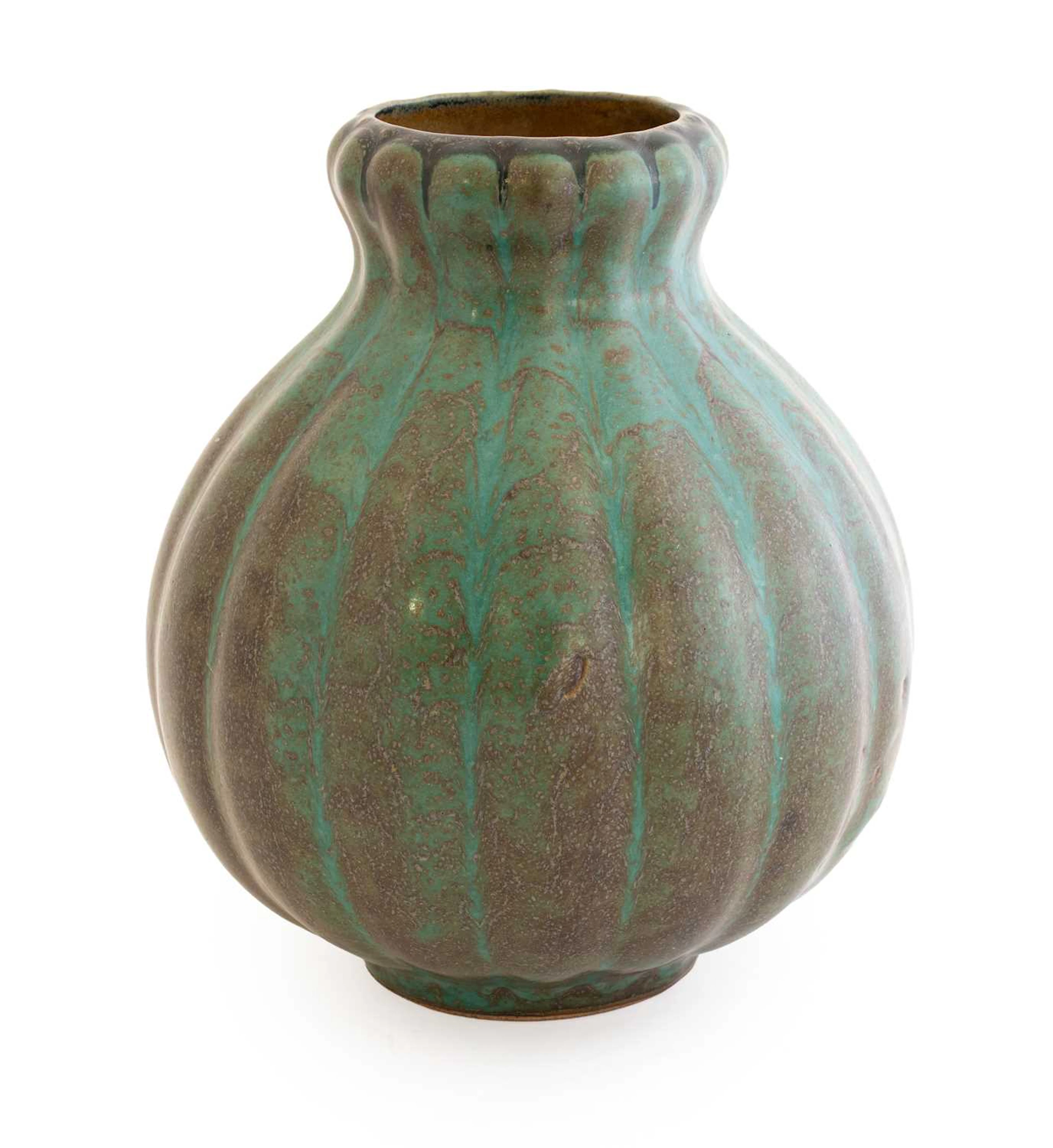 Louis Lourioux (French 1874-1930): A Stoneware Vase