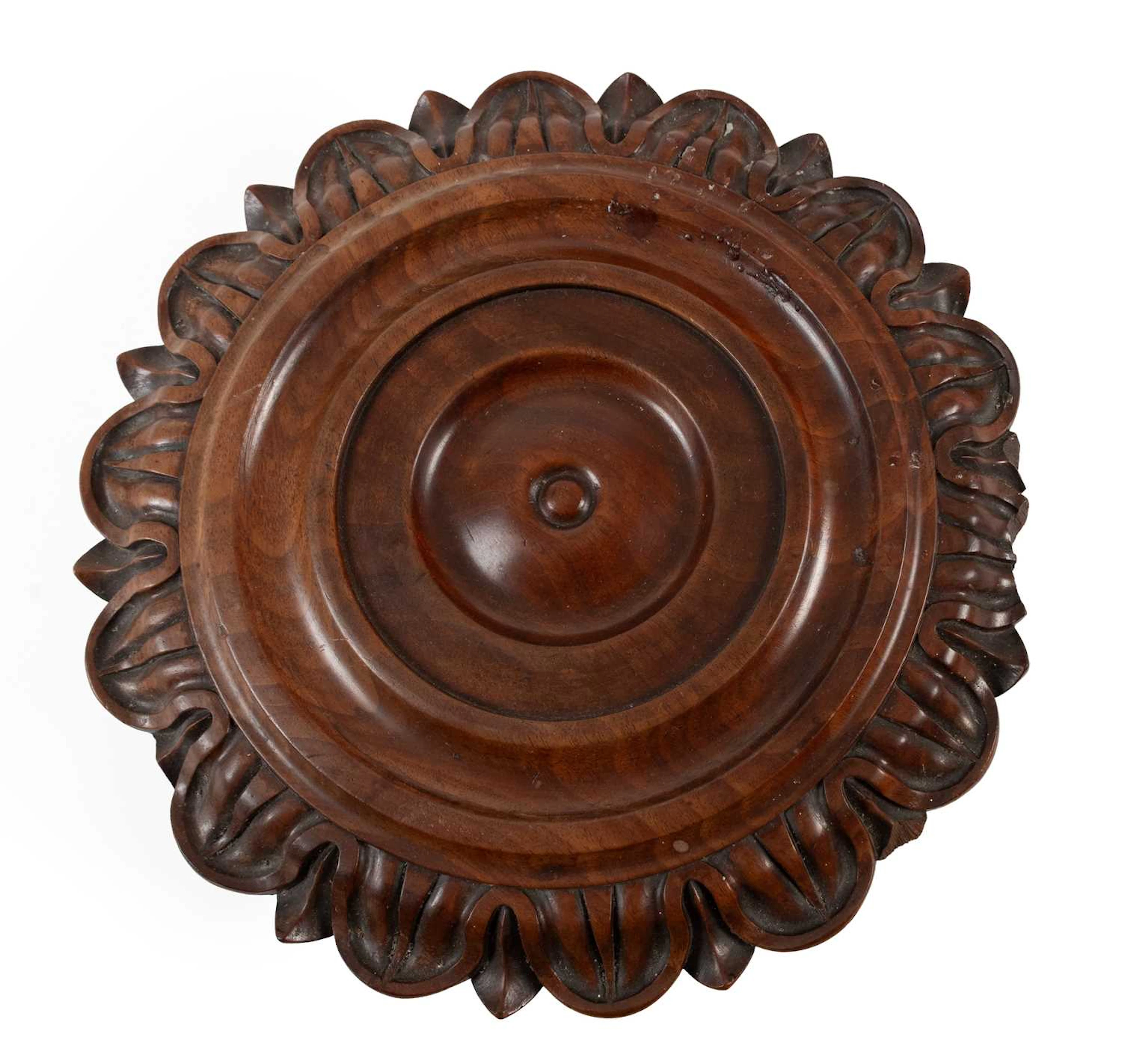 A Scottish Regency Mahogany Magnum Coaster, circa 1830, by James Mein of Kelso