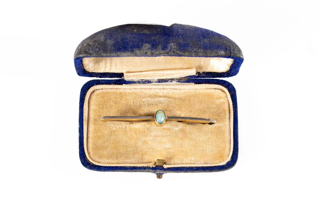 An Opal Bar Brooch