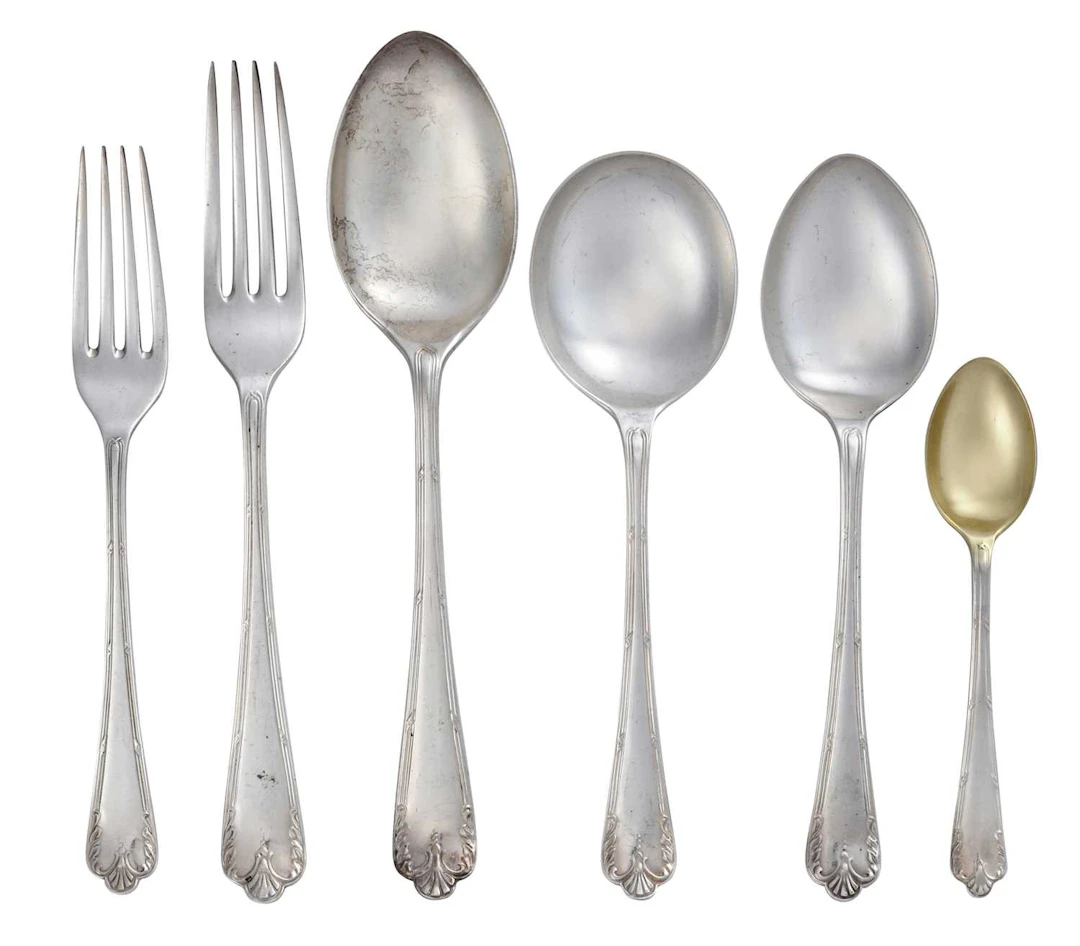 An Elizabeth II Silver Table-Service by Roberts and Belk, Sheffield