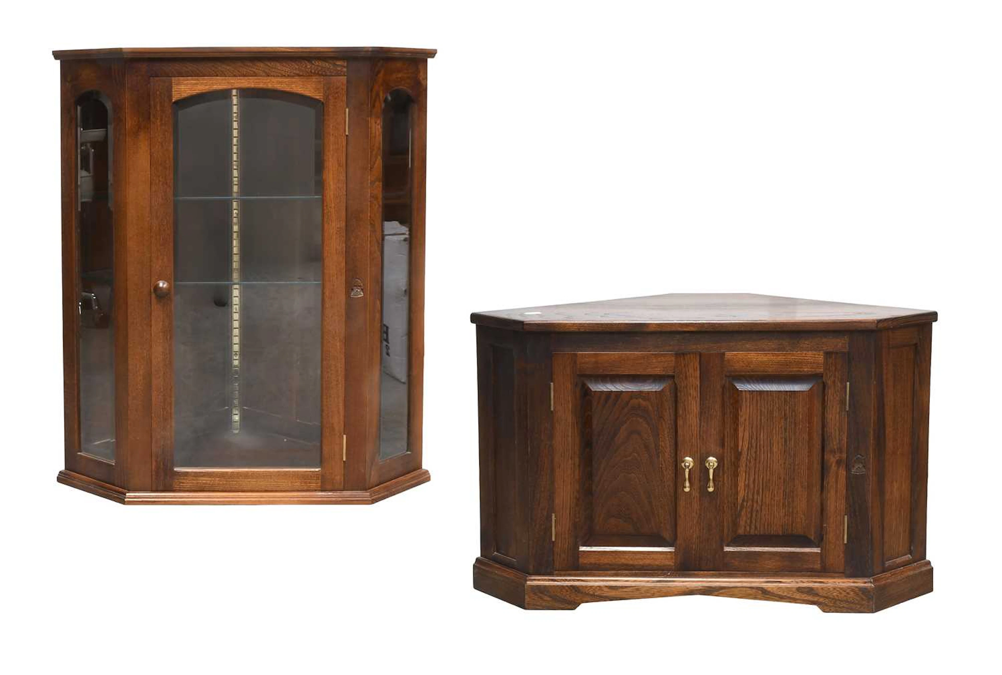Knightman Family: Old Mill Furniture (Balk): A Stained Elm Panelled