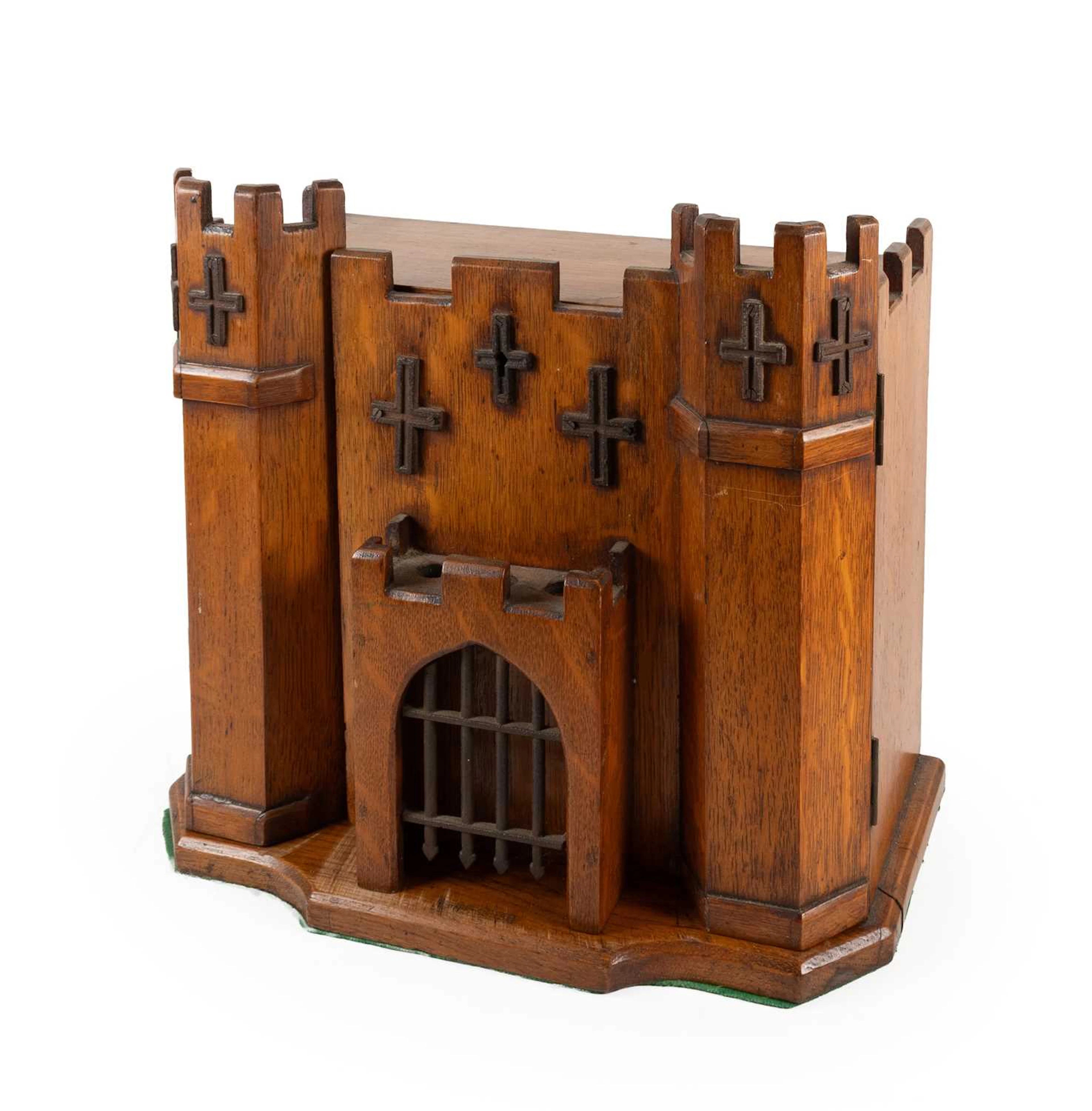An Oak Smoker's Cabinet, early 20th century