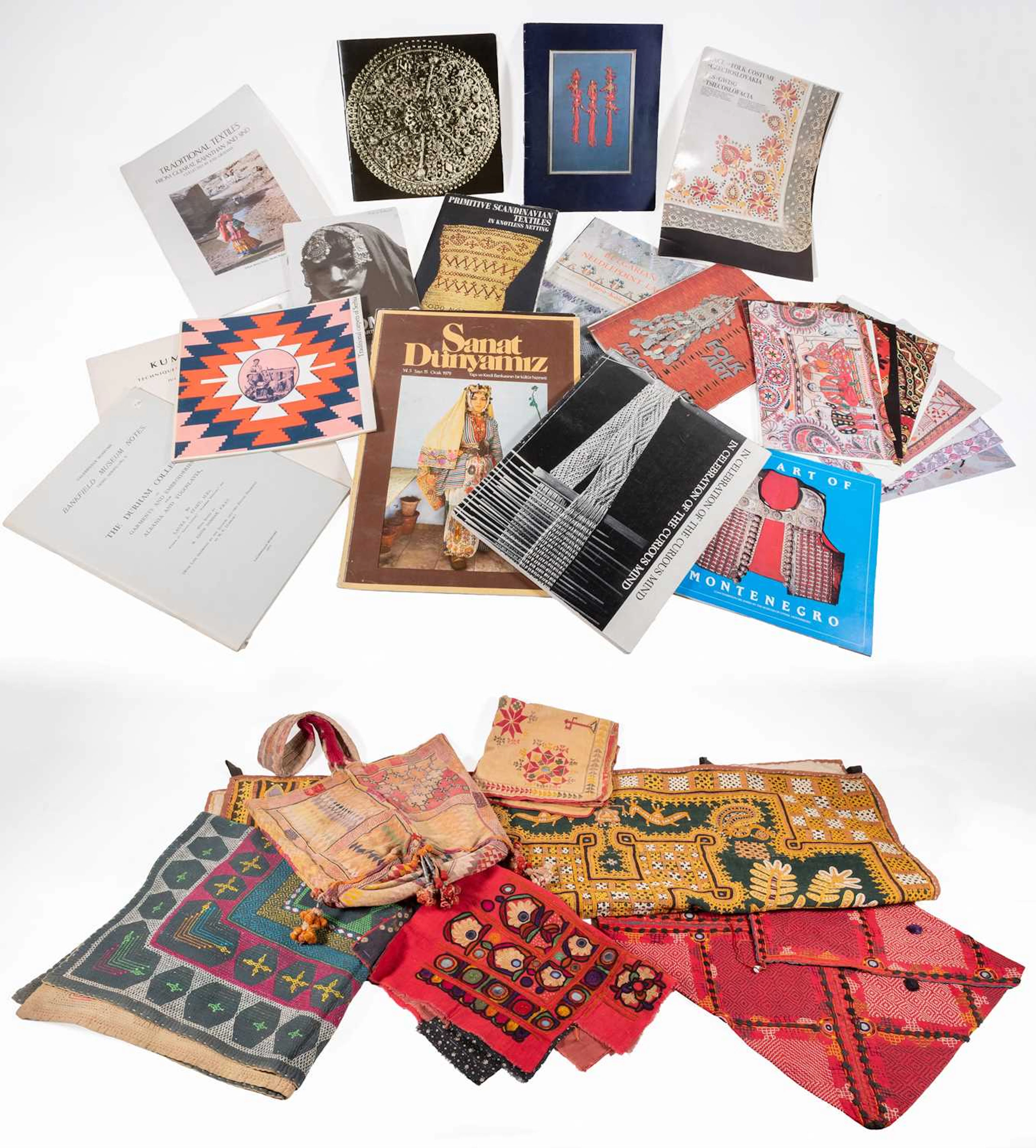 19th and Early 20th Century Indian Embroidered Textile Items, Banjara