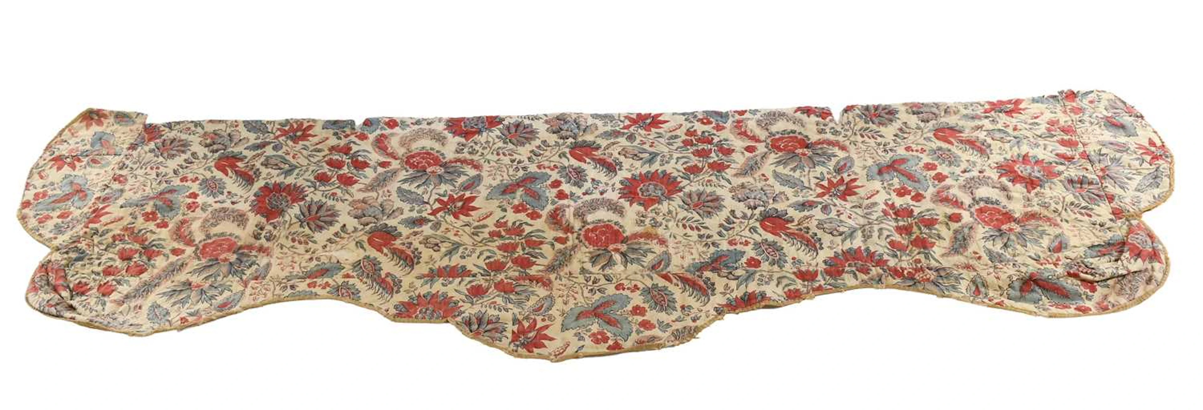 Late 18th Century French Floral Printed Pelmet