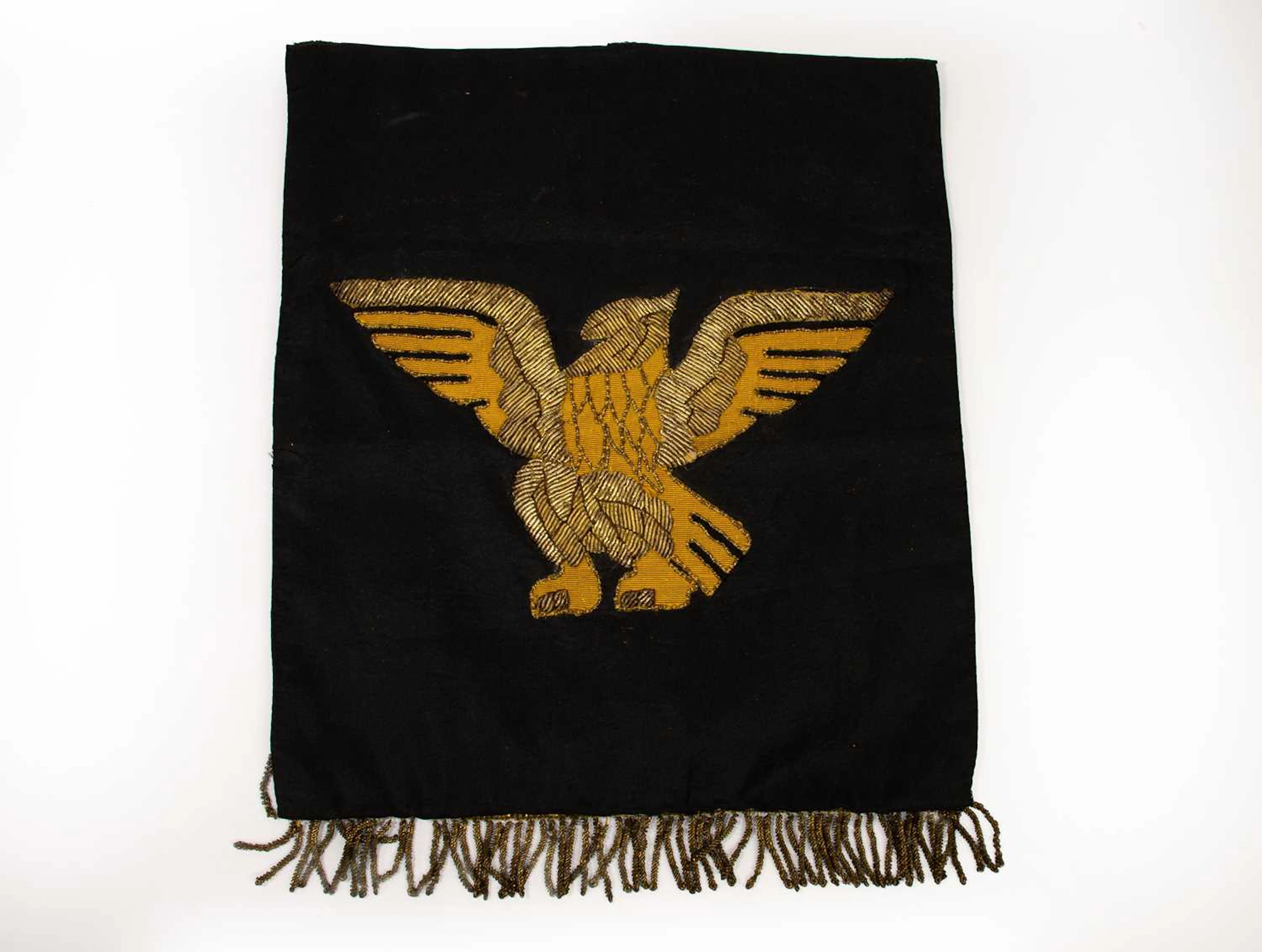 A Second World War Italian Fascist Trumpet Banner