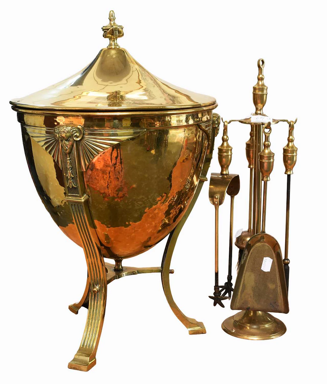 A Brass Coal Bucket, Early 20th century