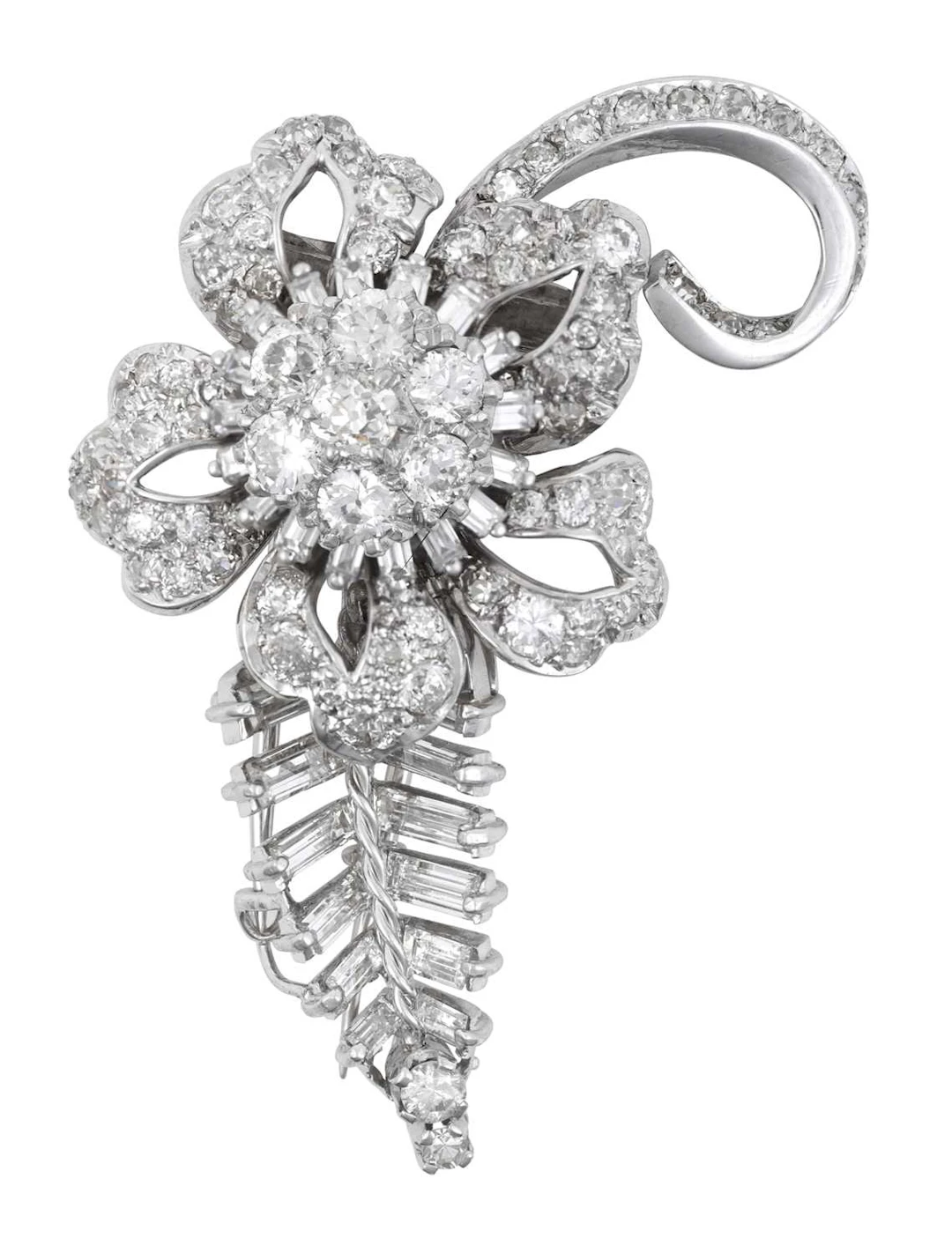 A Diamond Brooch