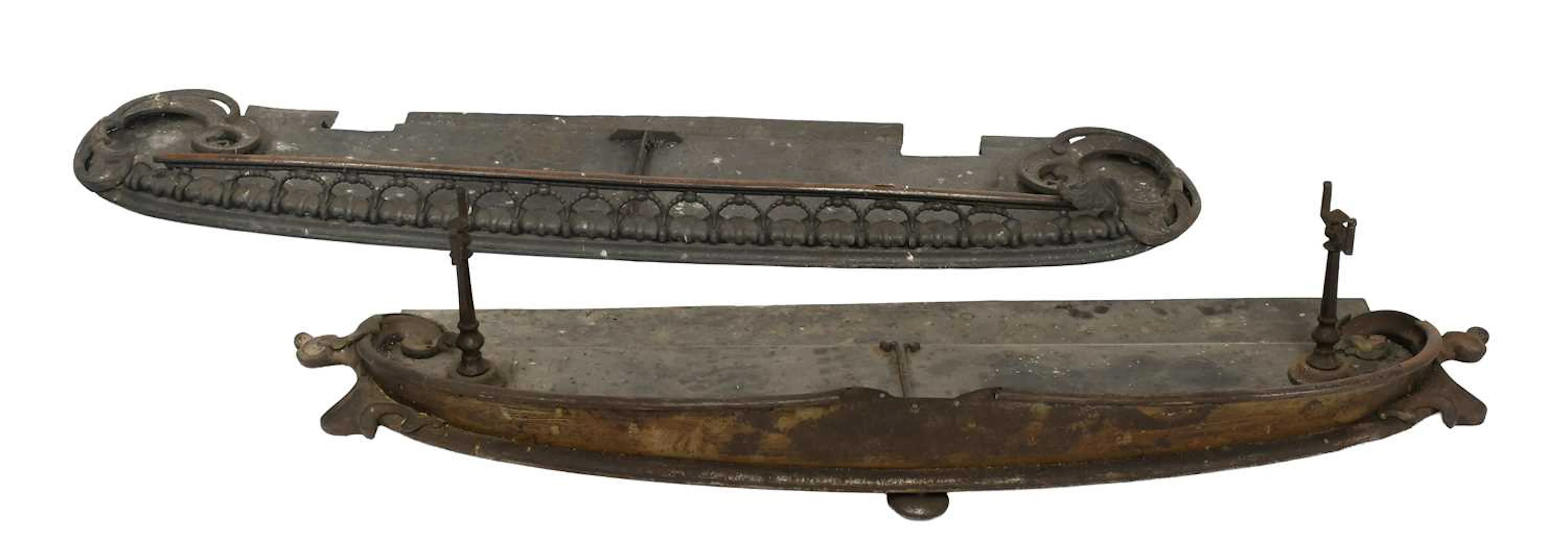 Two 19th Century Cast Iron Fenders