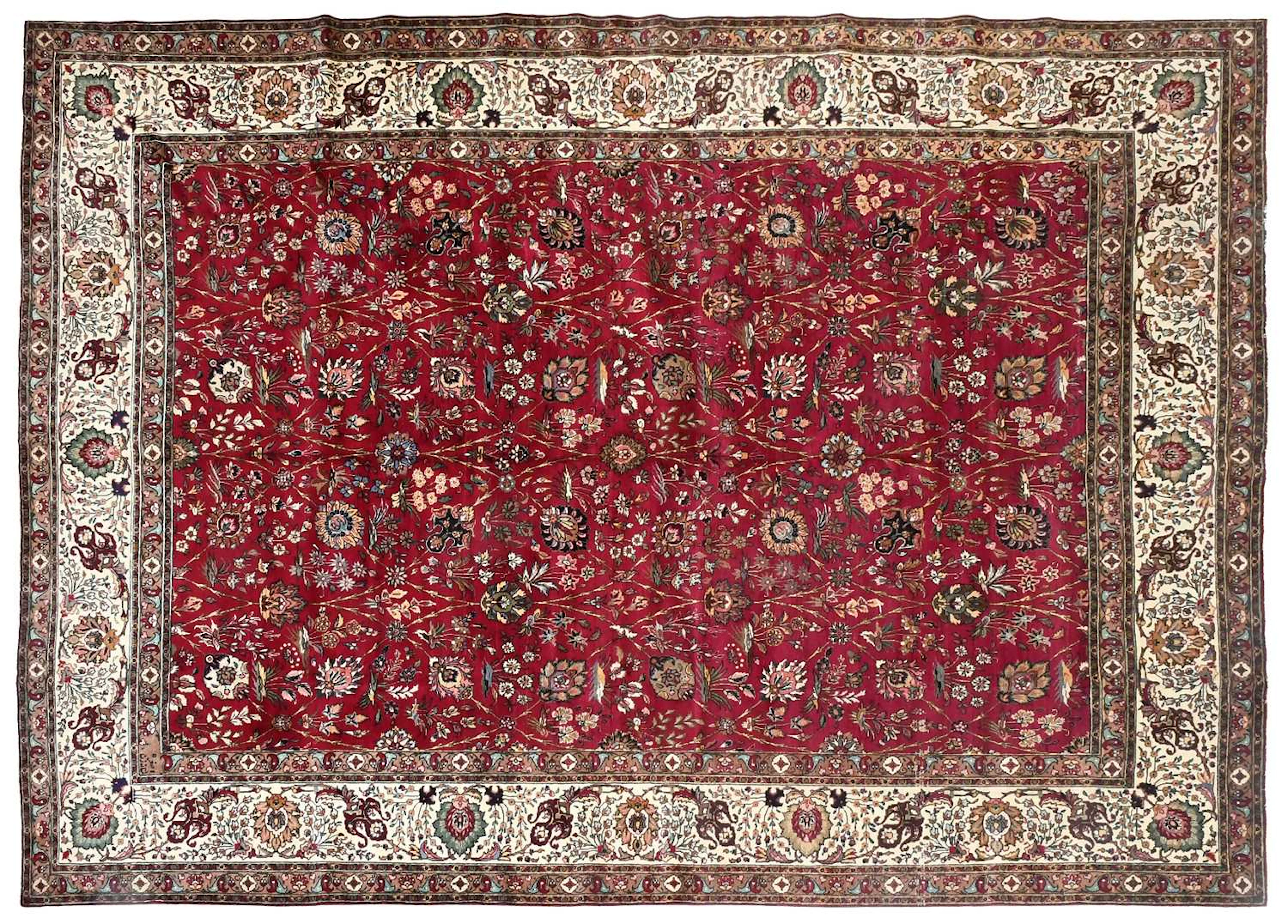 Tabriz Carpet, North West Iran, Last Quarter 20th Century