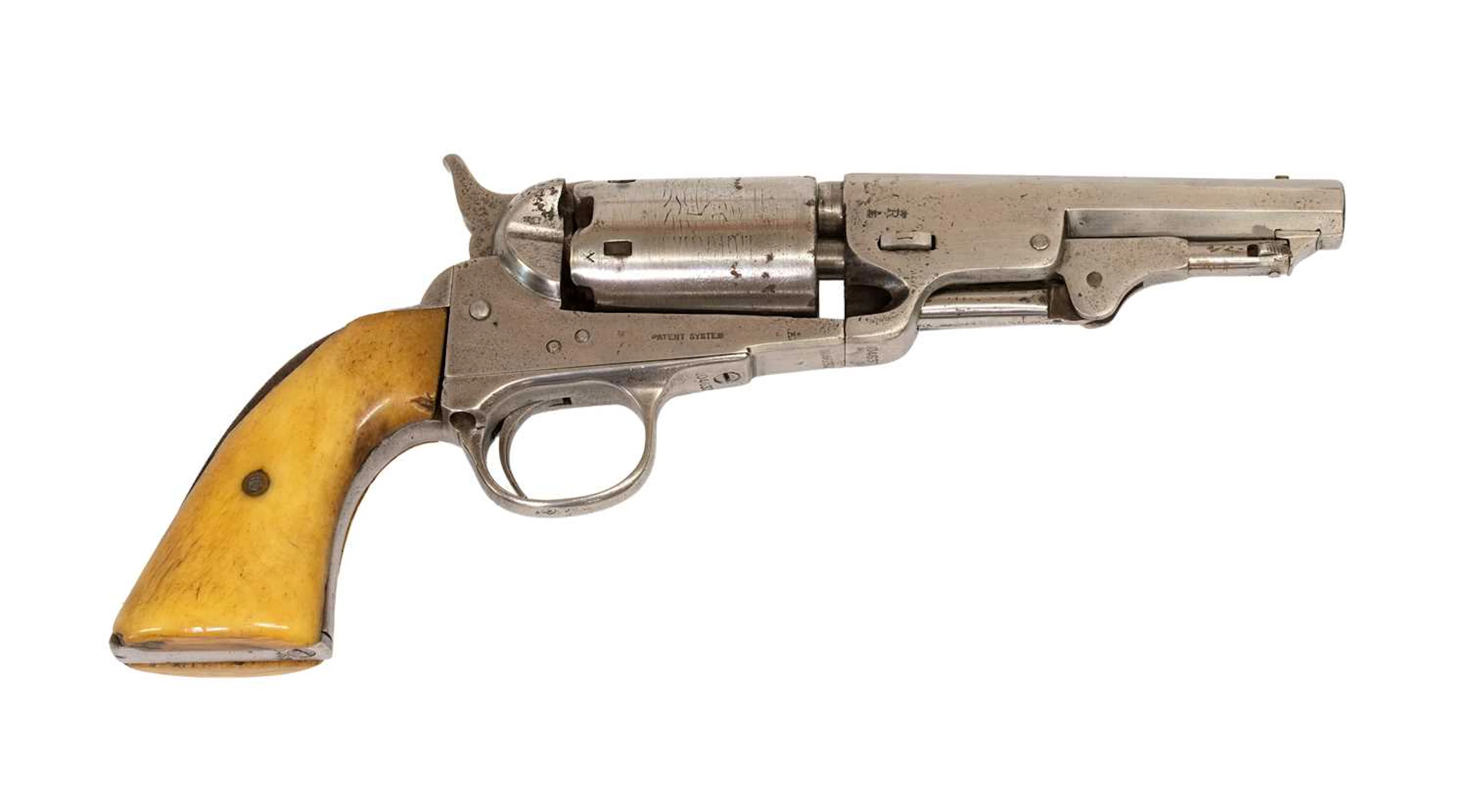 A Colt Brevete 1849 Style .35 Calibre Five Shot Pocket Revolver