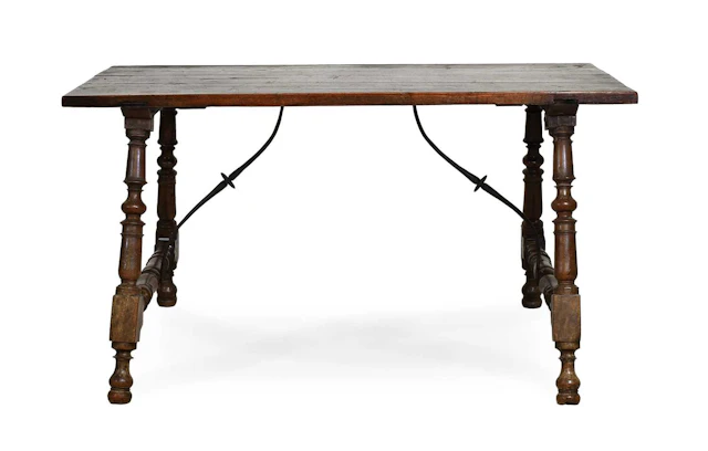 A Late 17th Century Spanish Walnut Dining Table