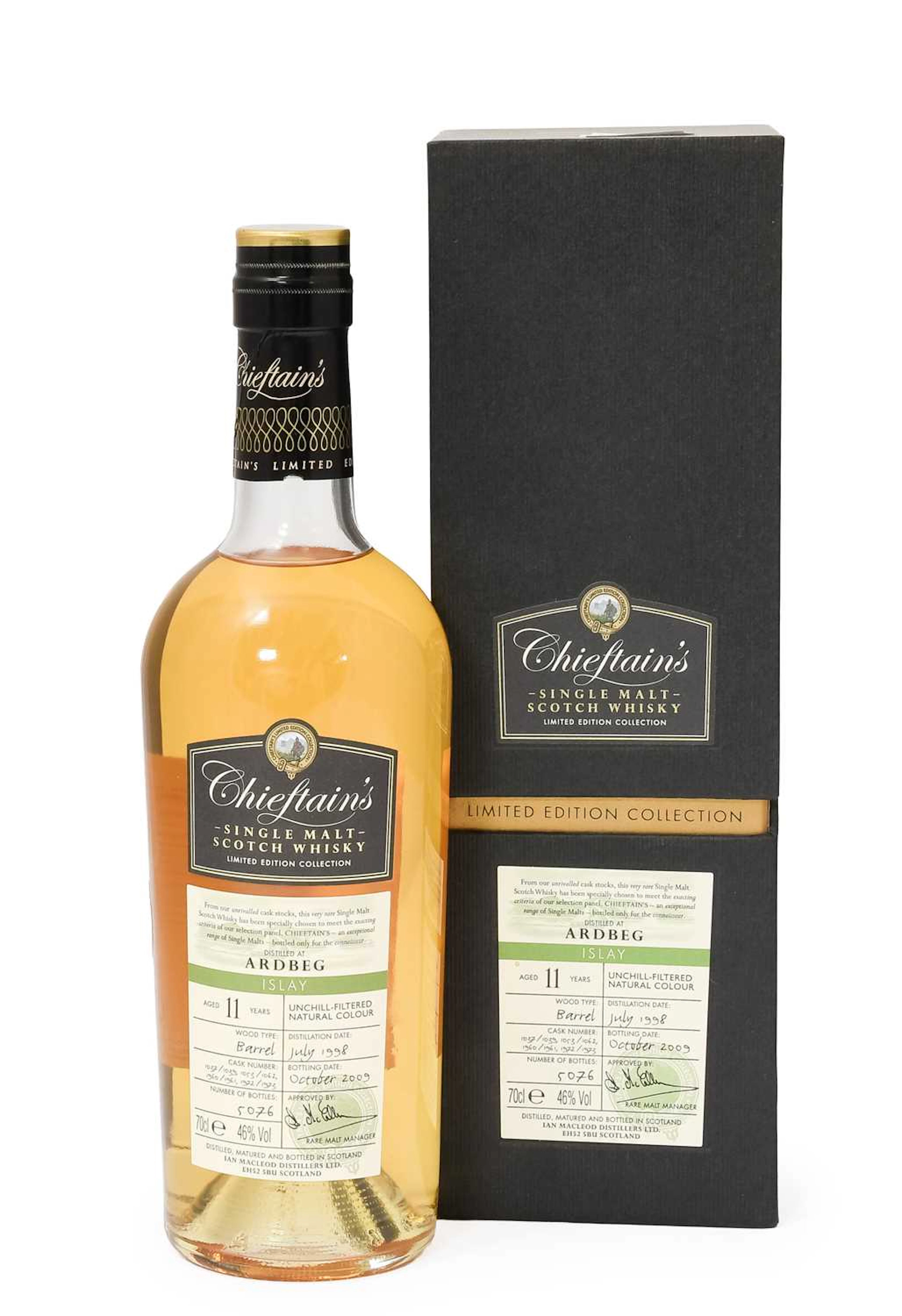 Ardbeg 11 Year Old Islay Single Malt Scotch Whisky
