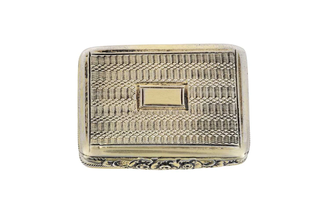 A George IV Silver-Gilt Vinaigrette, by Thomas Freeman, Birmingham, 1829