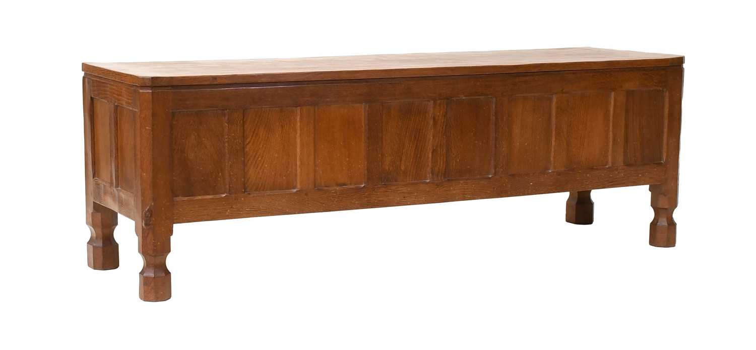 Workshop of Robert Mouseman Thompson (Kilburn): An English Oak Panelled
