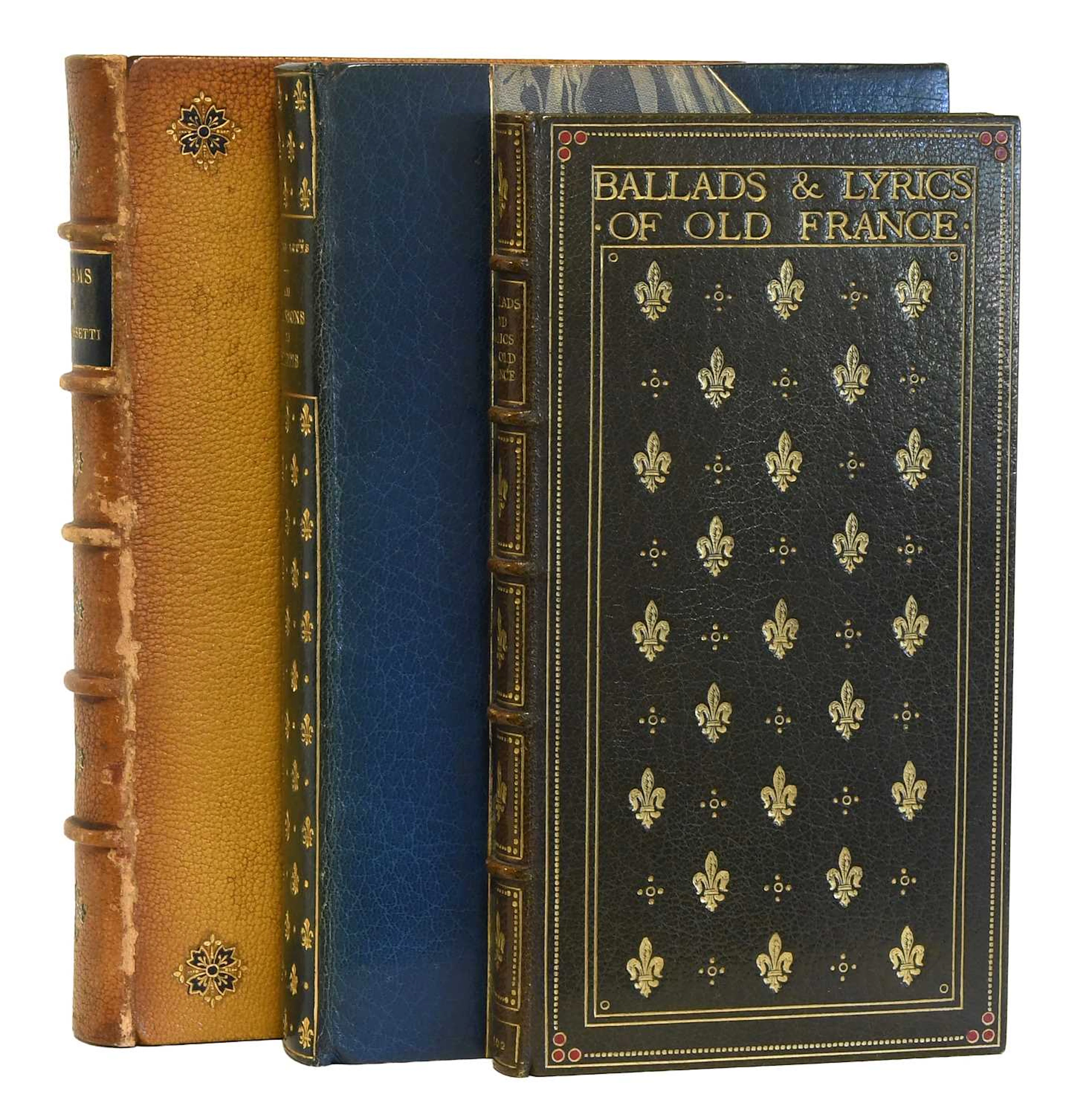 Fine Bindings. Lang (A.). Rossetti (Dante Gabriel). A half crushed