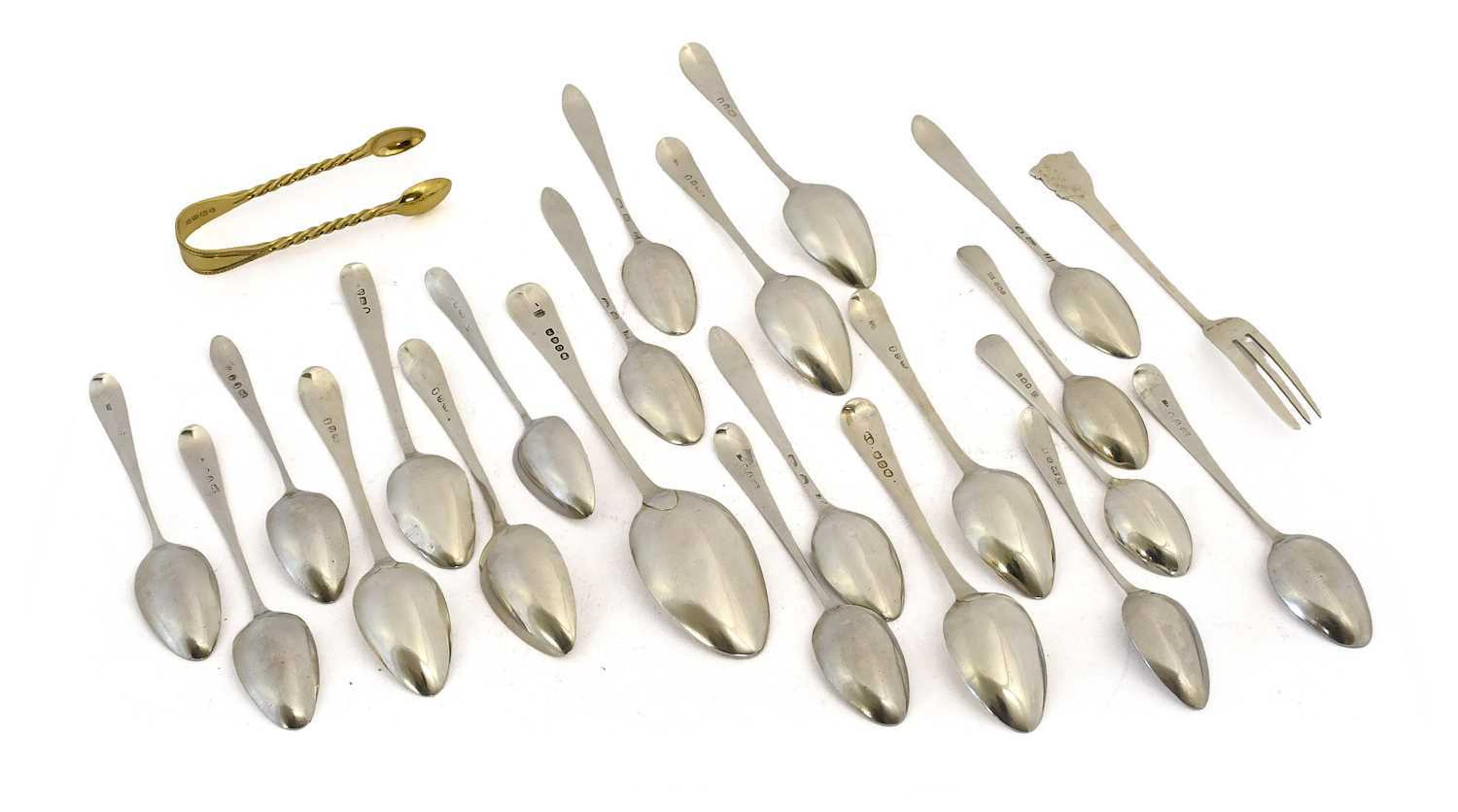 A Collection of Assorted Silver Flatware