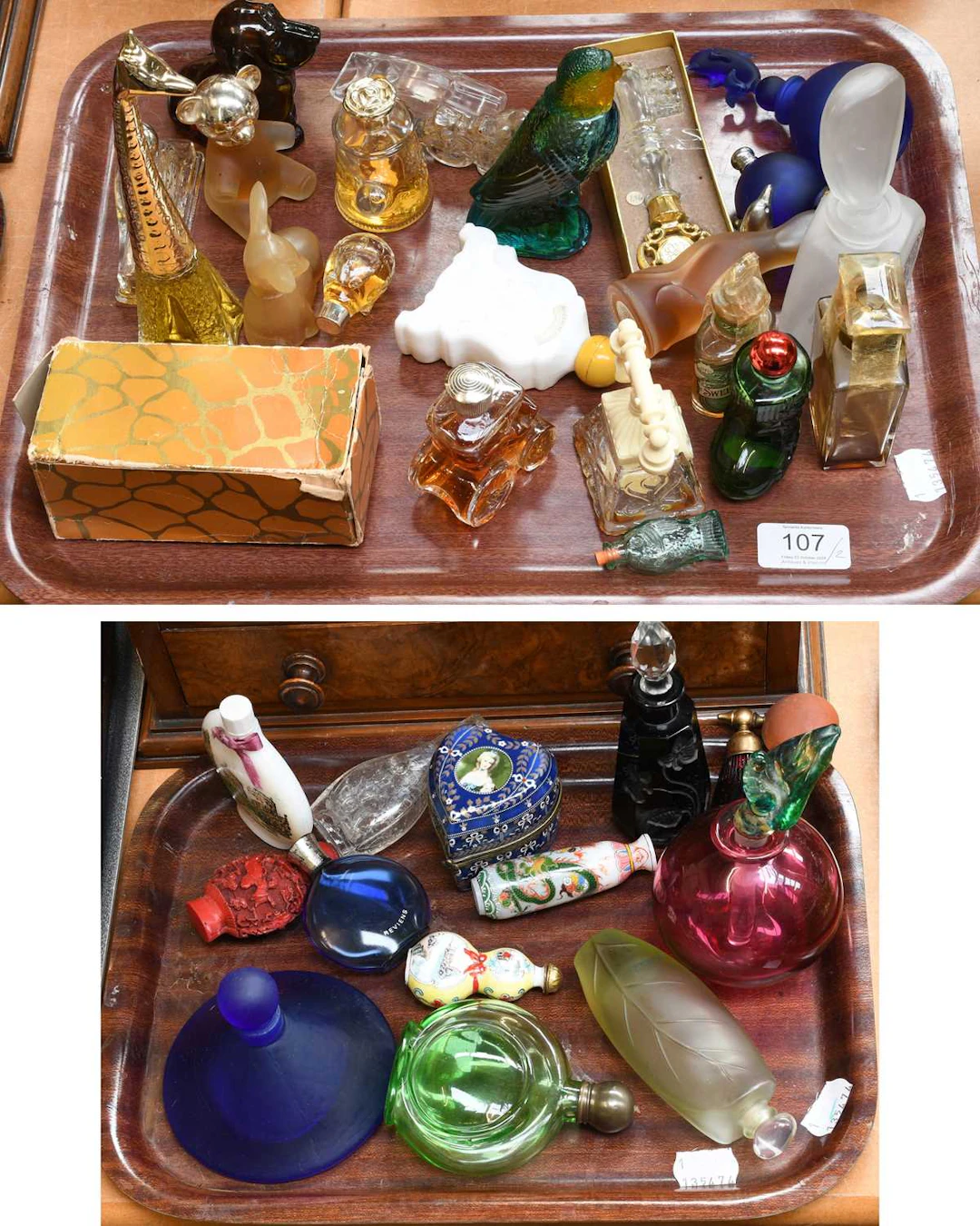 A Collection of Mainly Novelty Scent Bottles