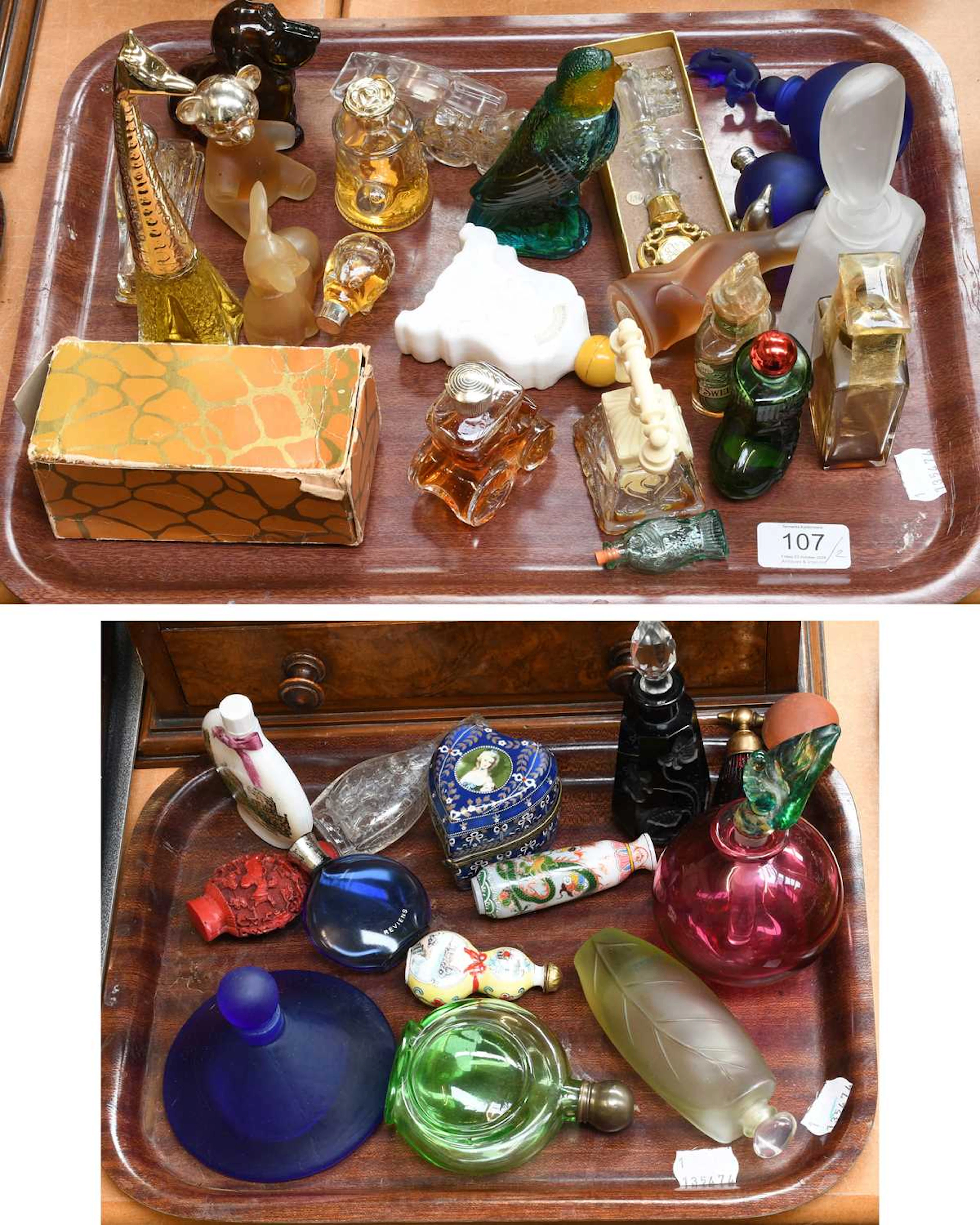 A Collection of Mainly Novelty Scent Bottles