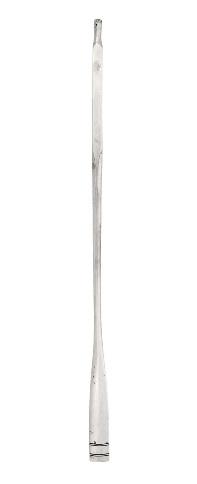 A Chinese Export Silver Oar by Tai Hua, WeiHaiWei, Circa 1900, With