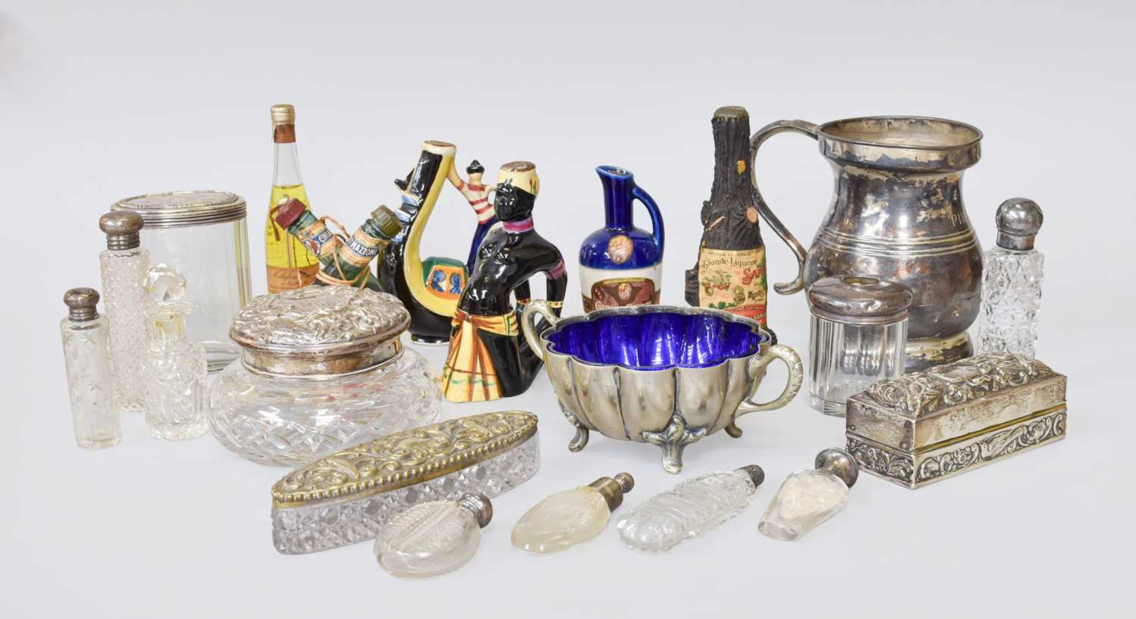 A Quantity of Assorted Silver, Ceramics, Glass, and Metalware