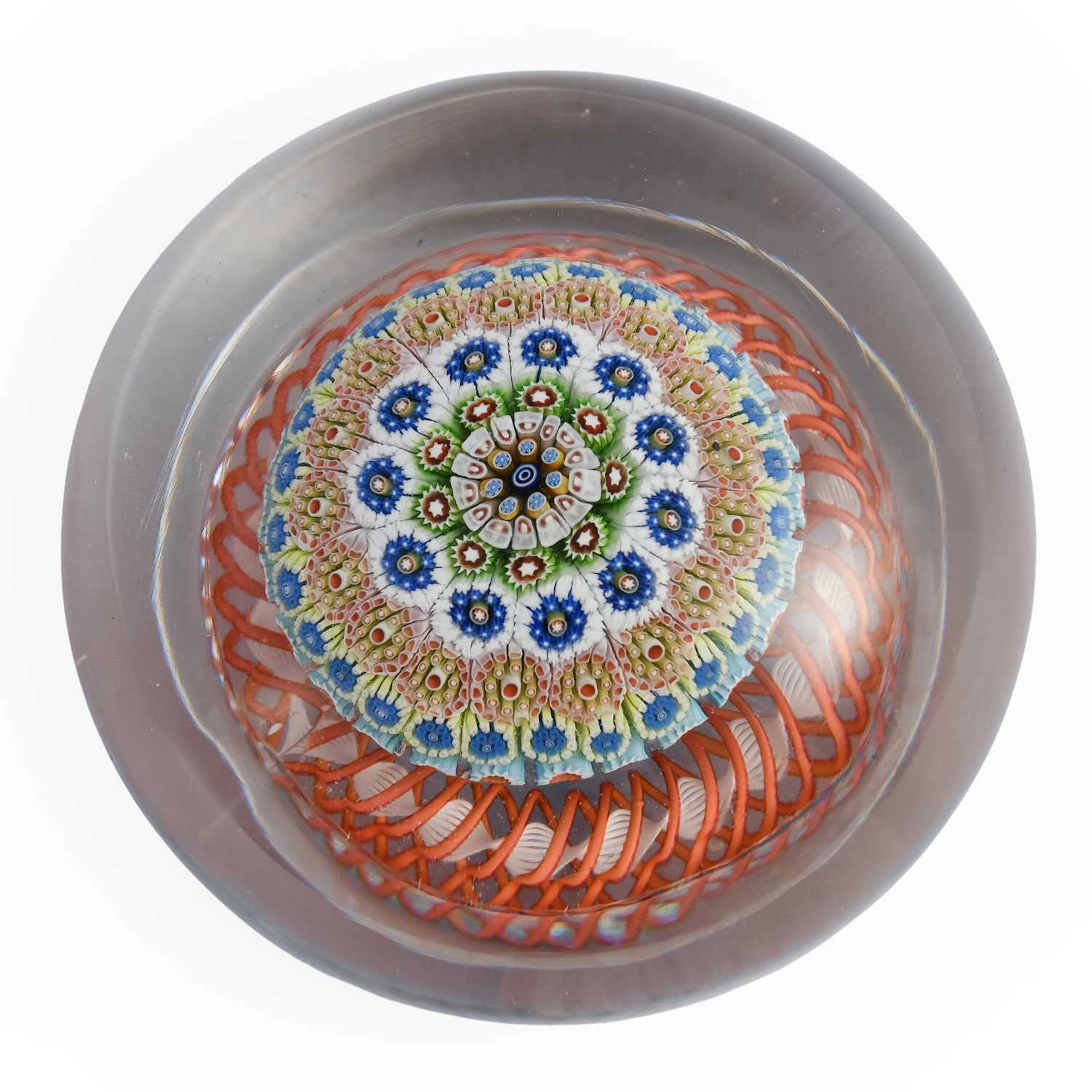 A St Louis Mushroom Paperweight, circa 1850