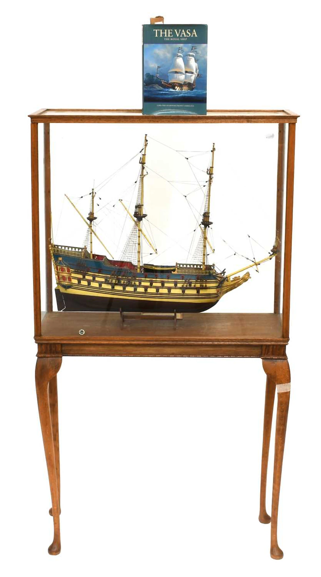 A Scale Model of the "Wasa", A Triple-Masted Ship