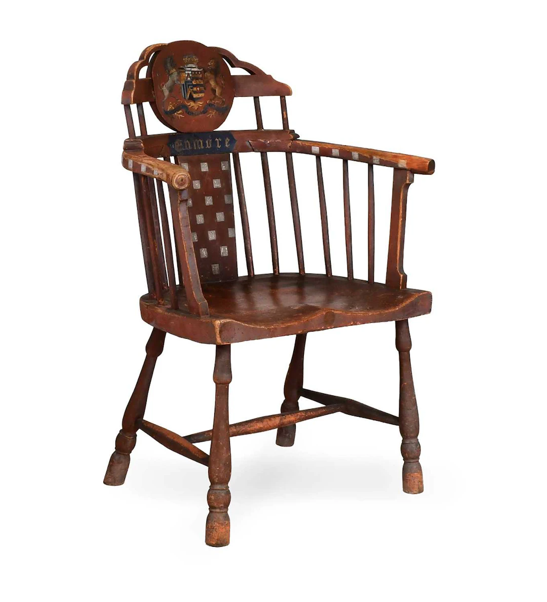 An 18th Century Beech and Elm Windsor Armchair