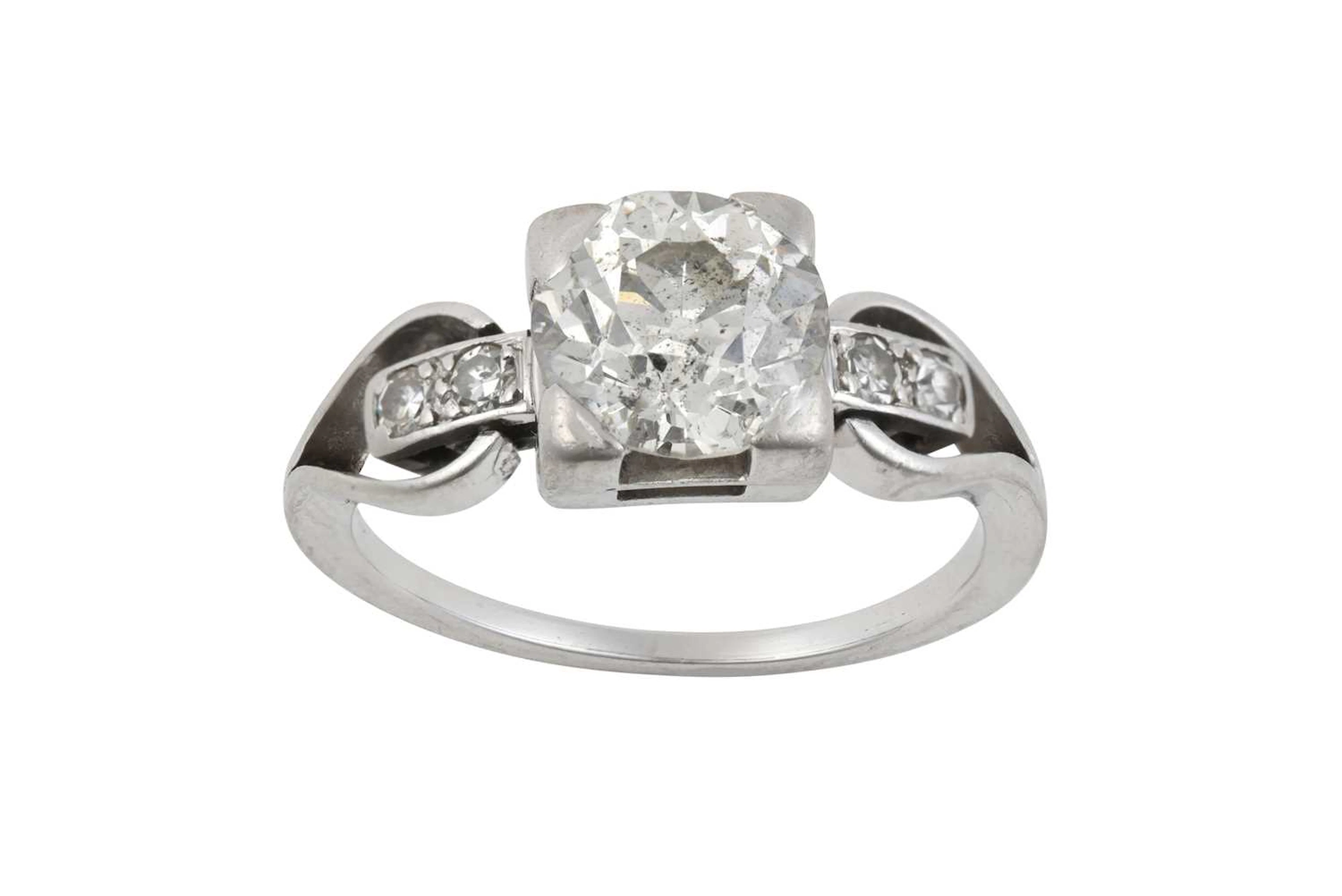 A Diamond Solitaire Ring