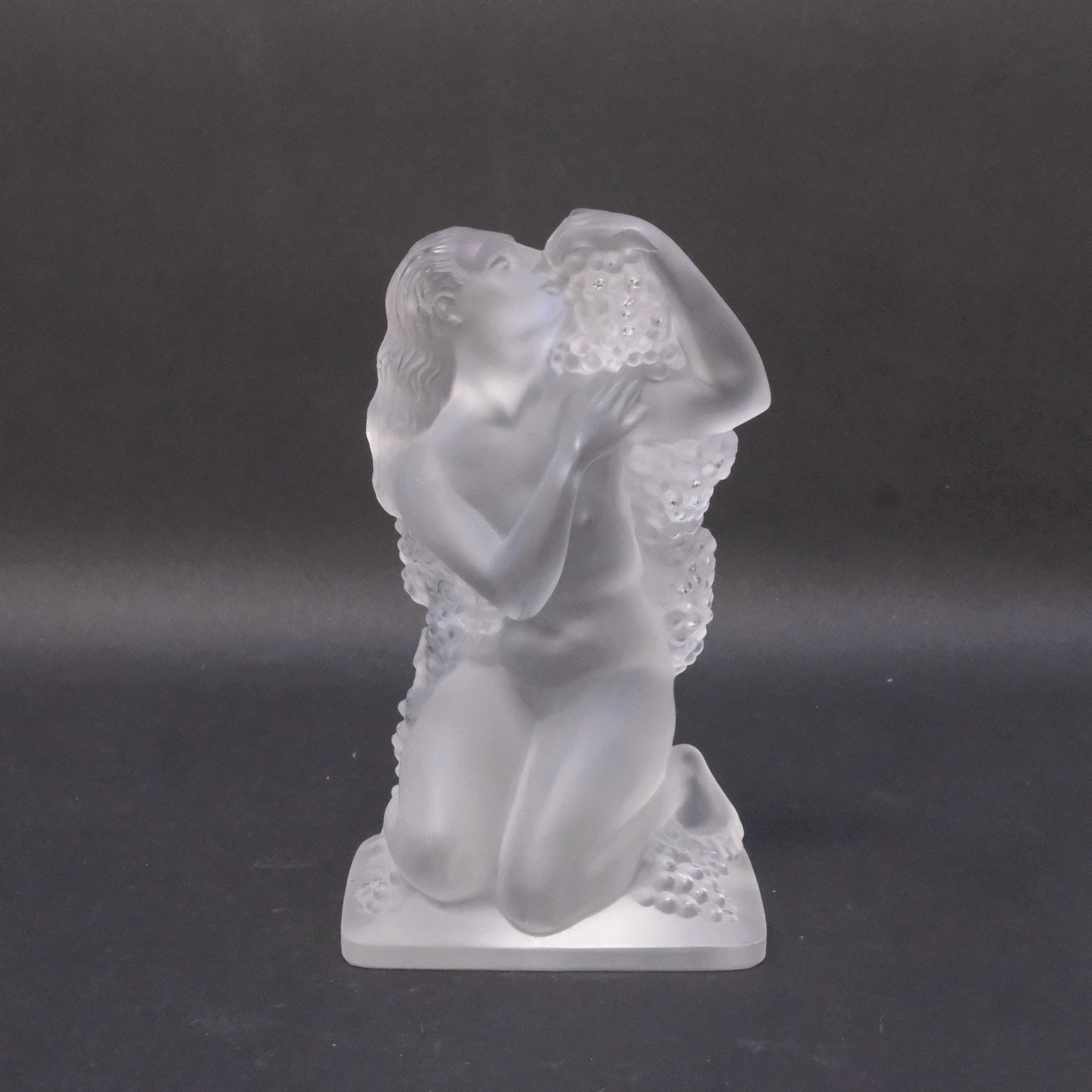 FIGURIN, GLAS, LALIQUE.