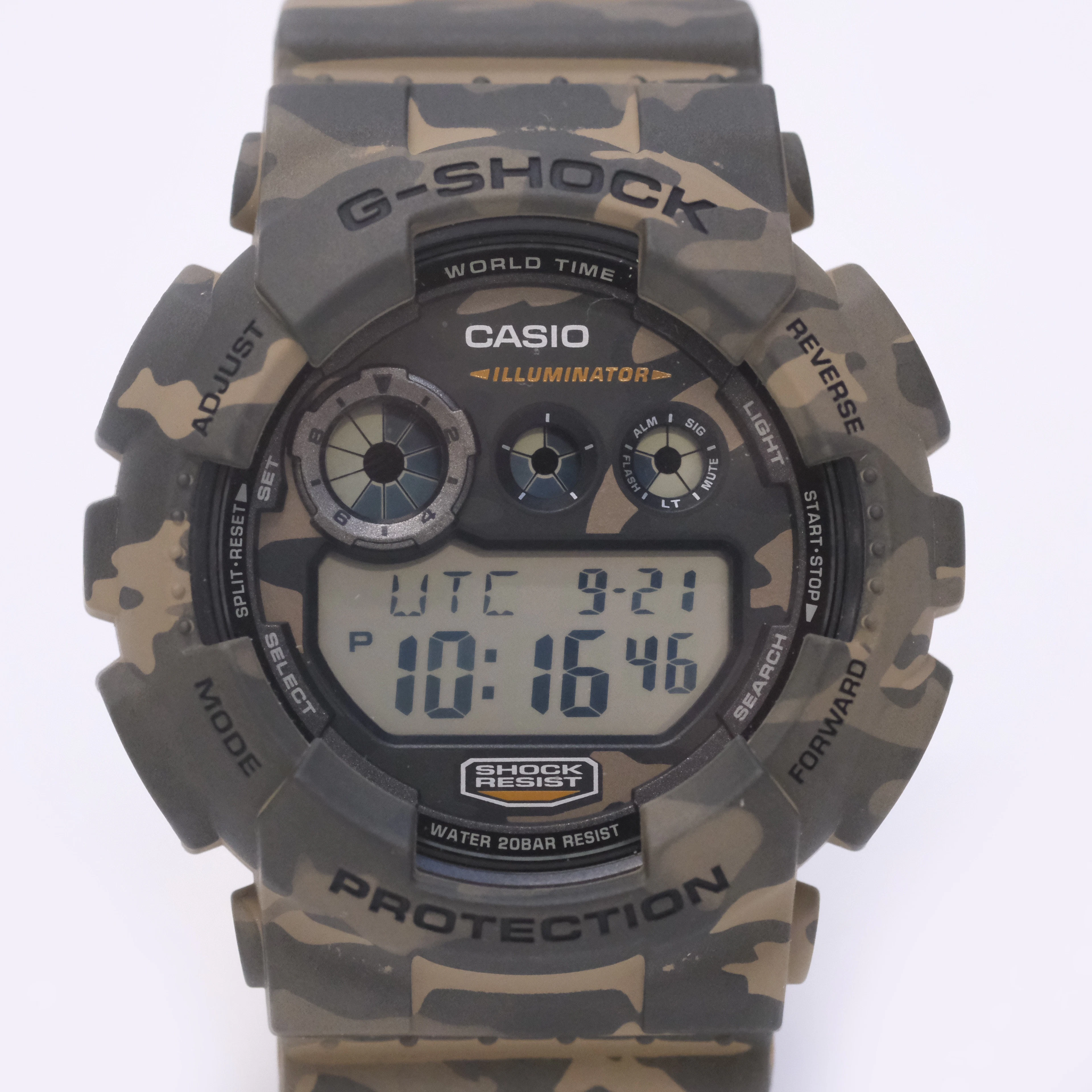 CASIO. ARMBANDSUR, "G-SHOCK". QUARTZ. 2000-TAL.
