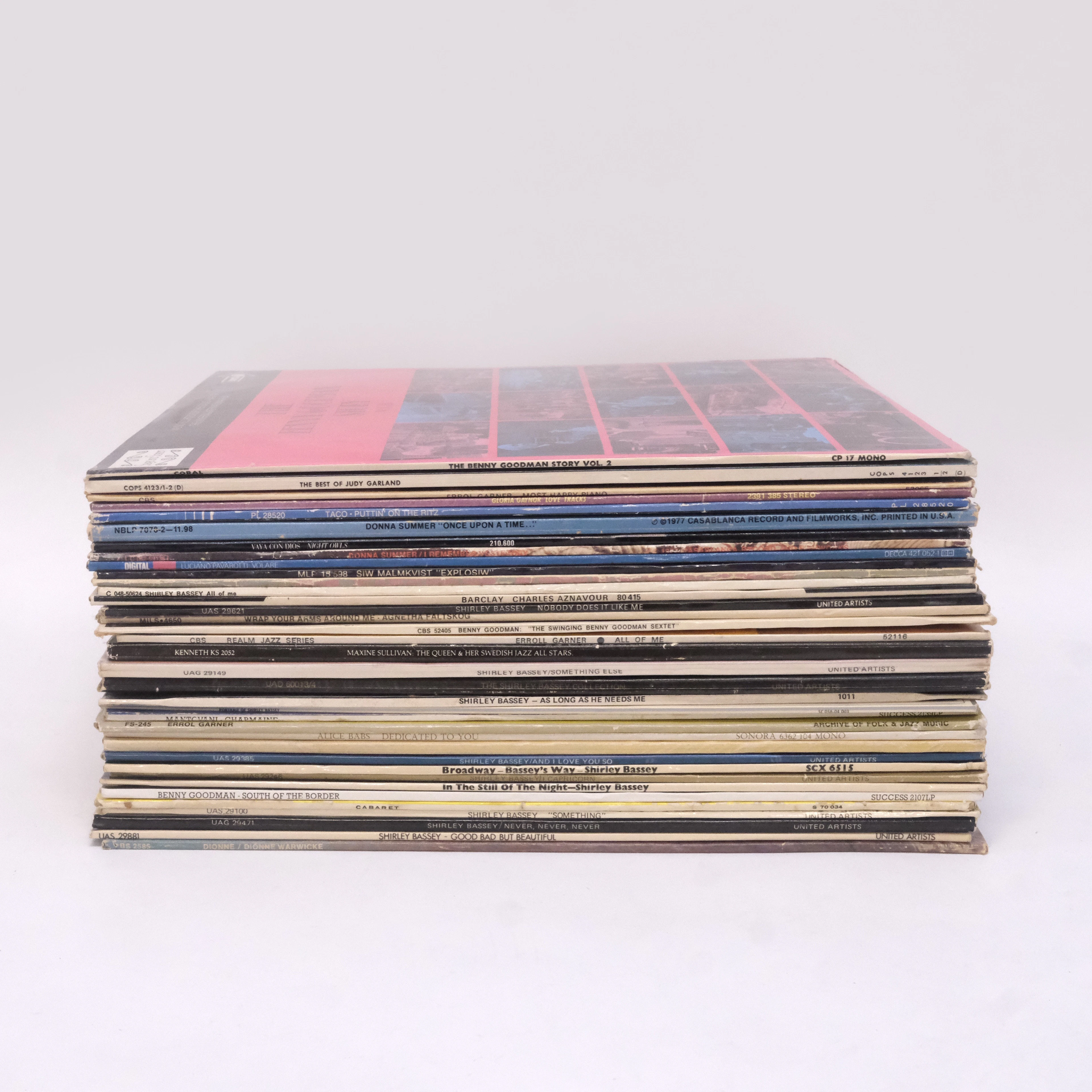 SAMLING VINYLSKIVOR, 36 STYCKEN.