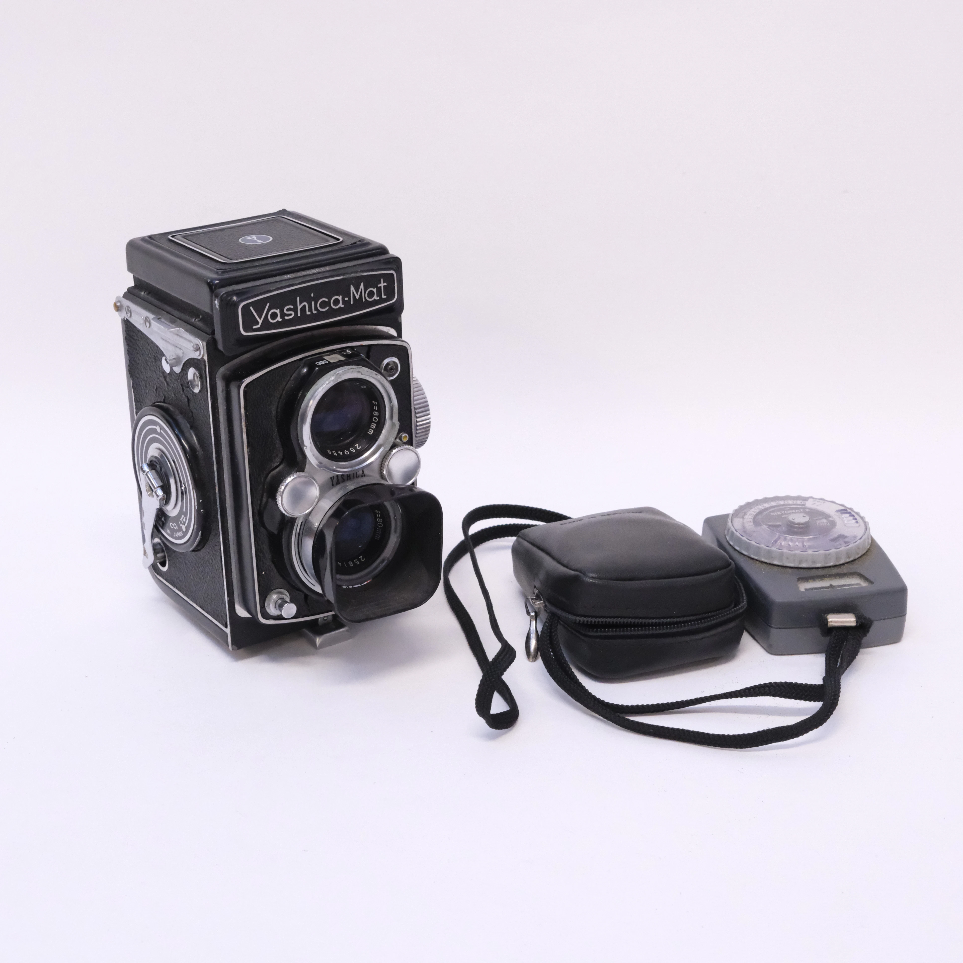 KAMERA, YASHICA-MAT. SAMT GOSSEN, LJUSMÄTARE, "SIXTOMAT 2".